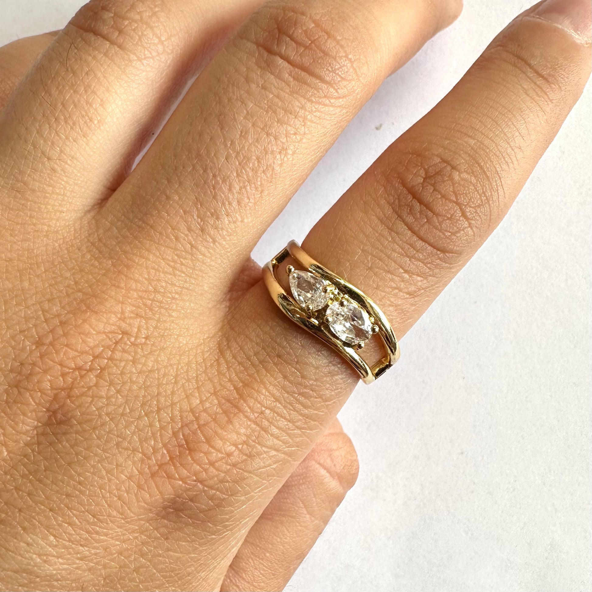 Gold Snake ring