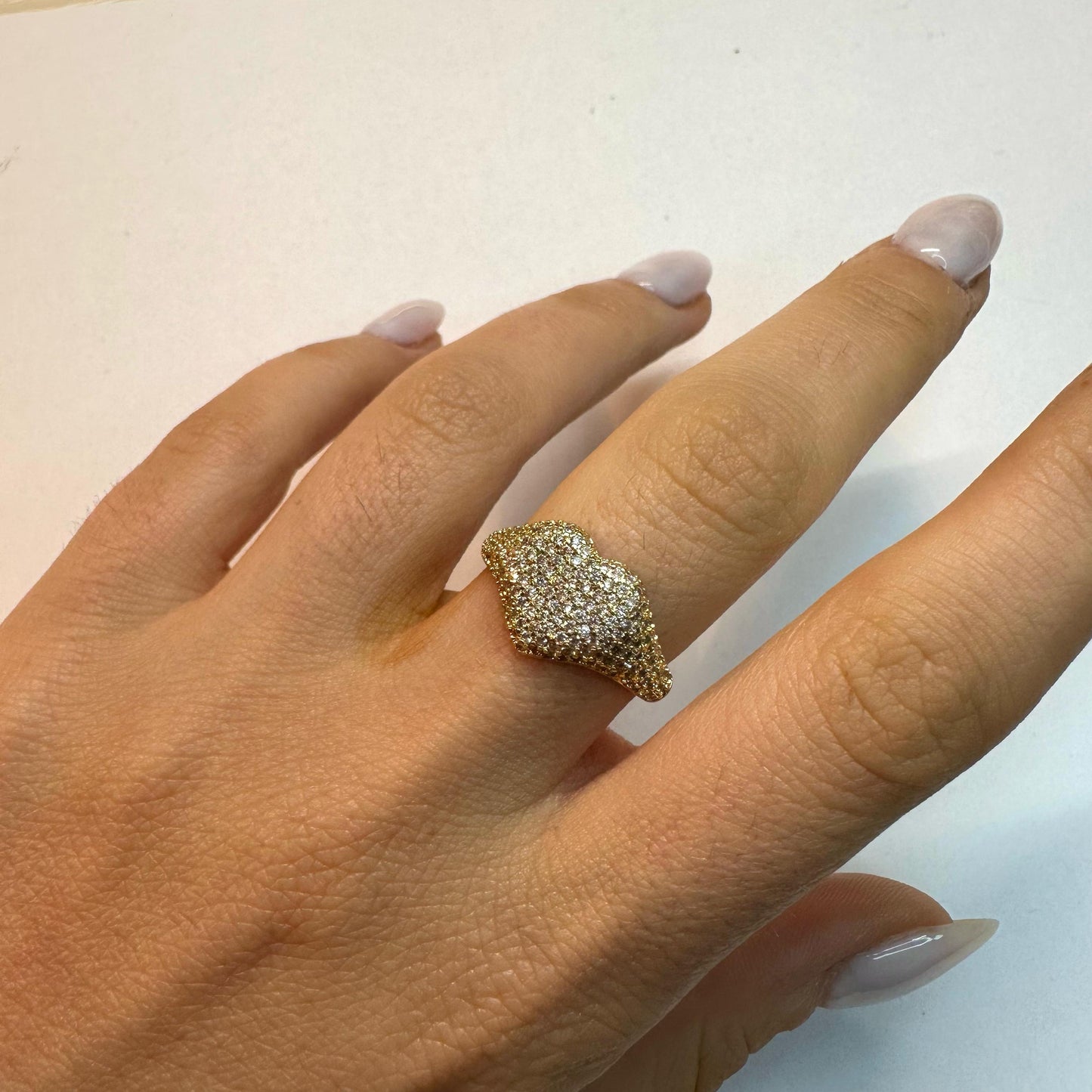 Anello Cuore Oro