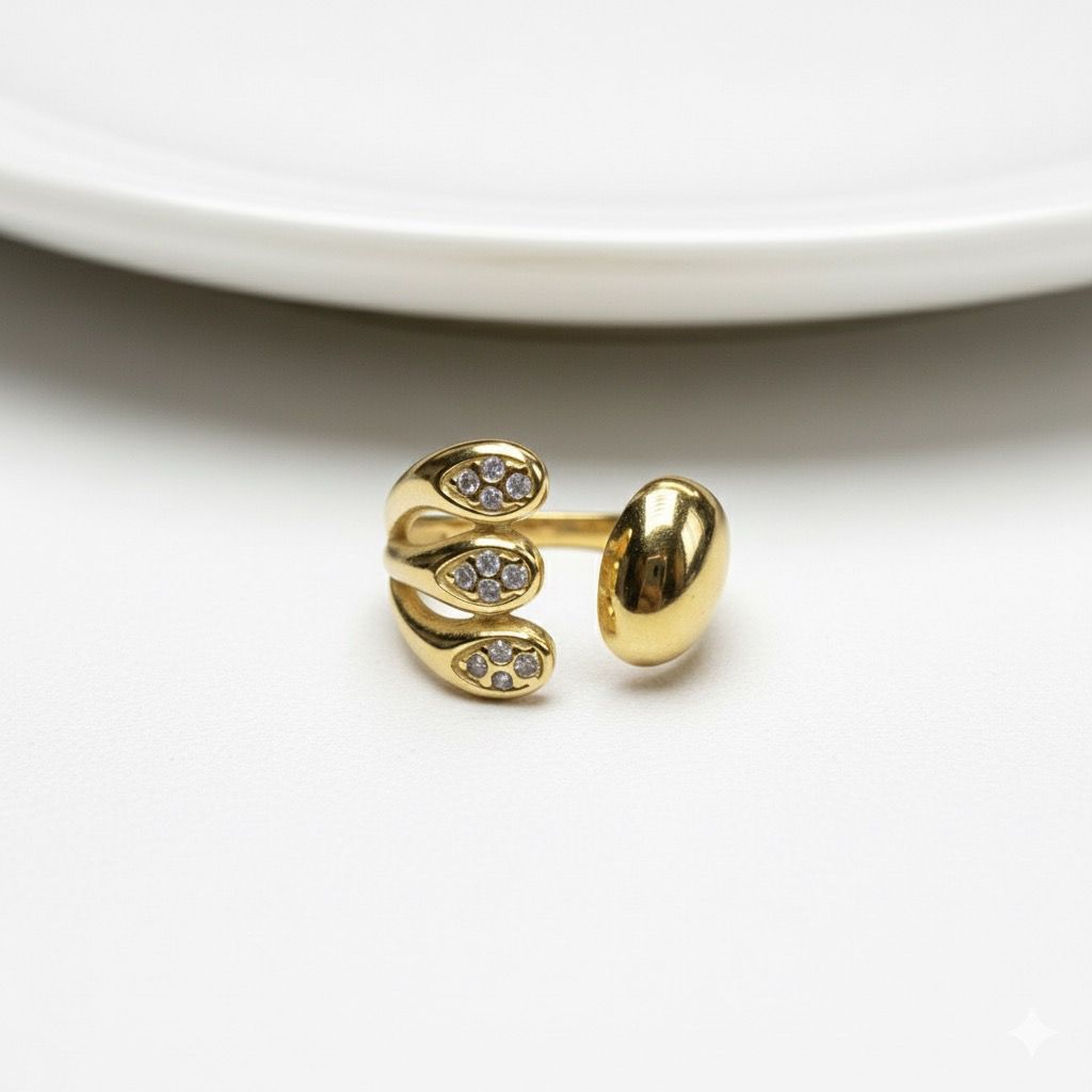 Gold Snake ring