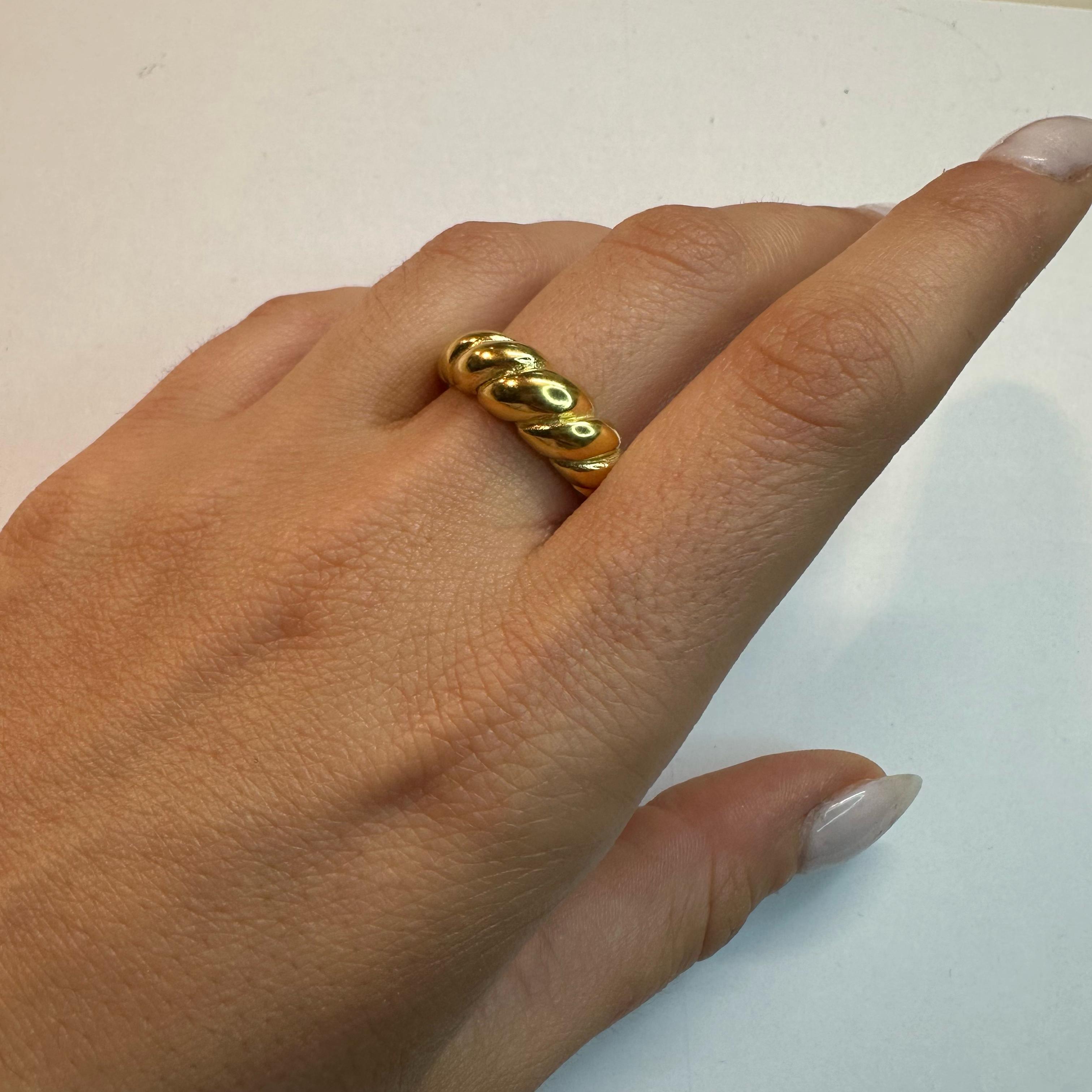 Anello Intreccio Oro