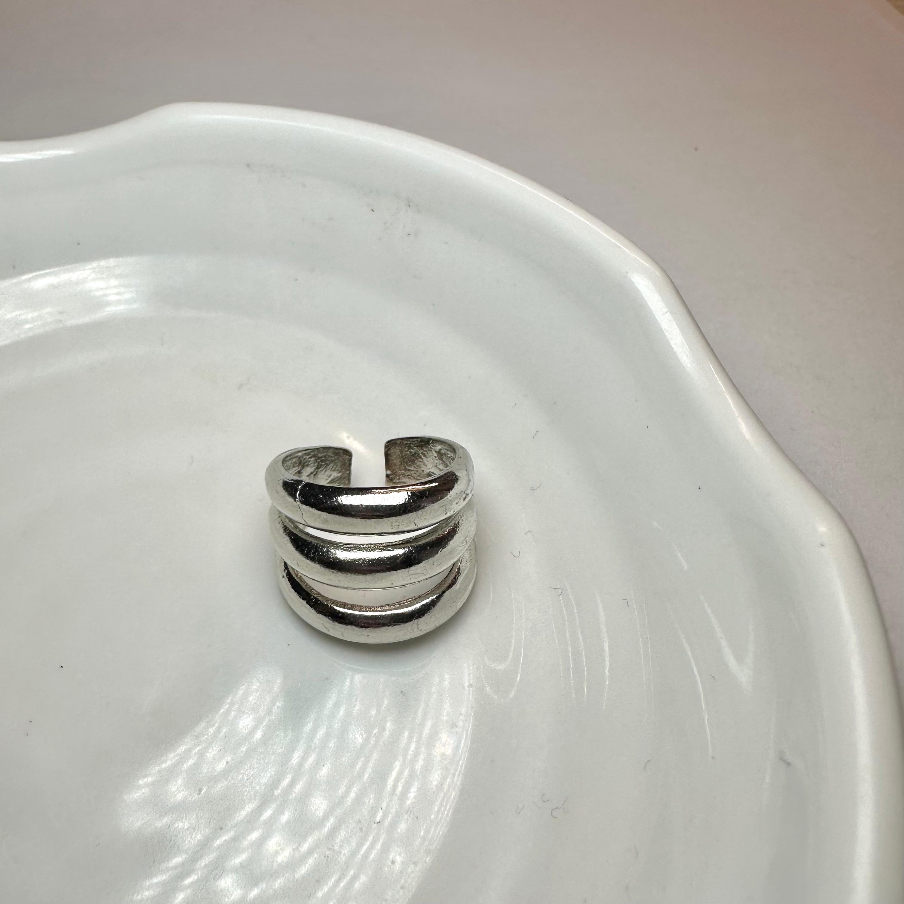 Anello Triple Argento