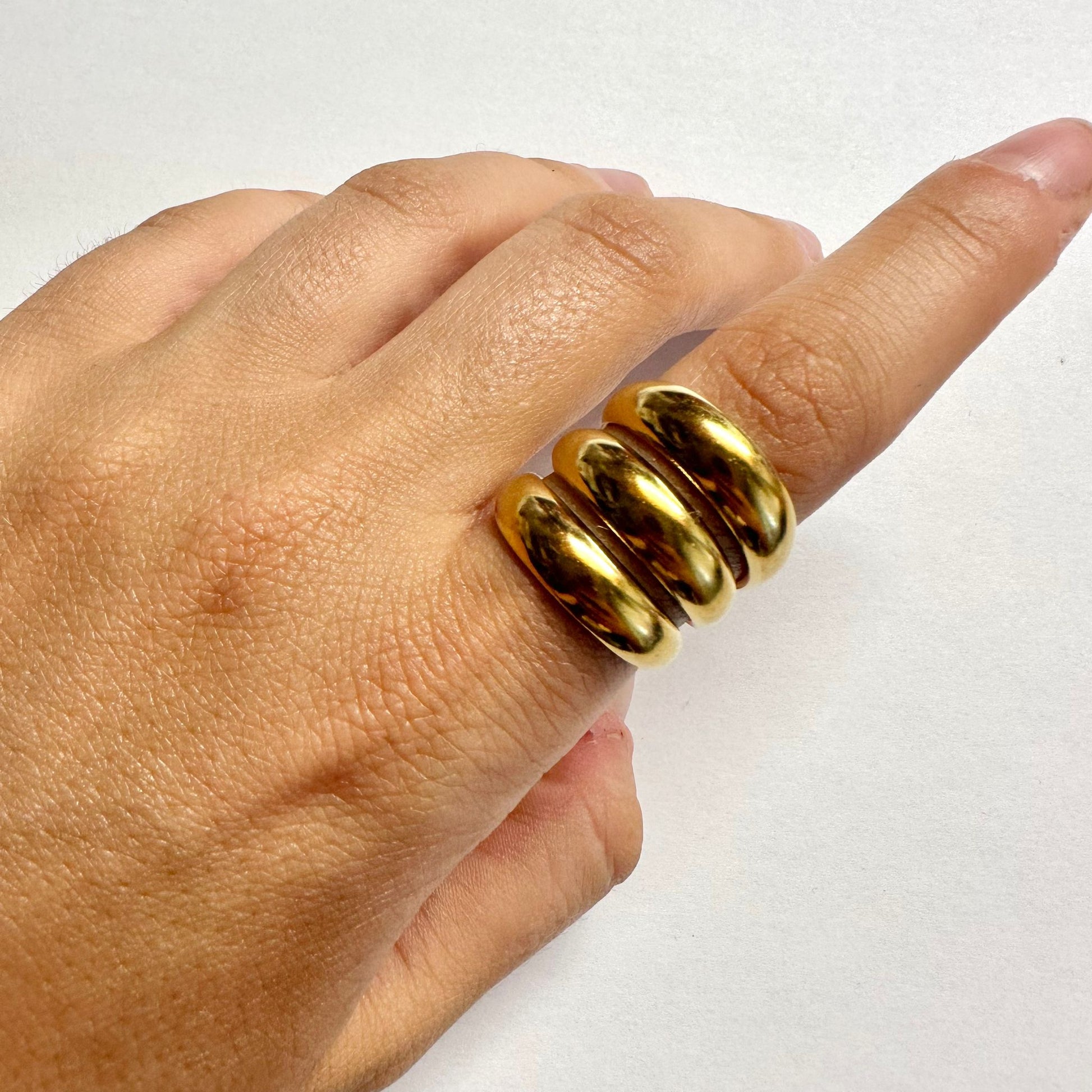 Gold Snake ring