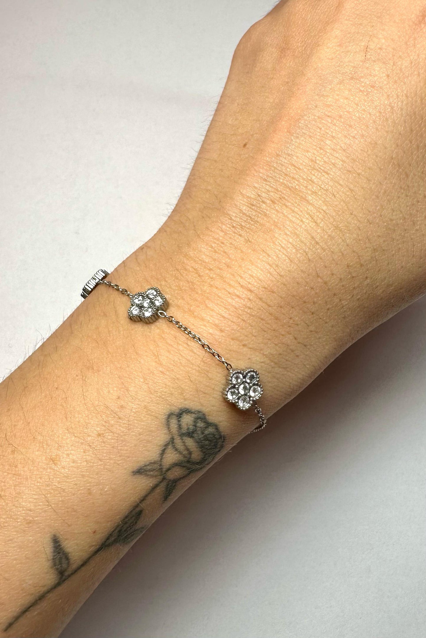 Bracciale Flowers Argento