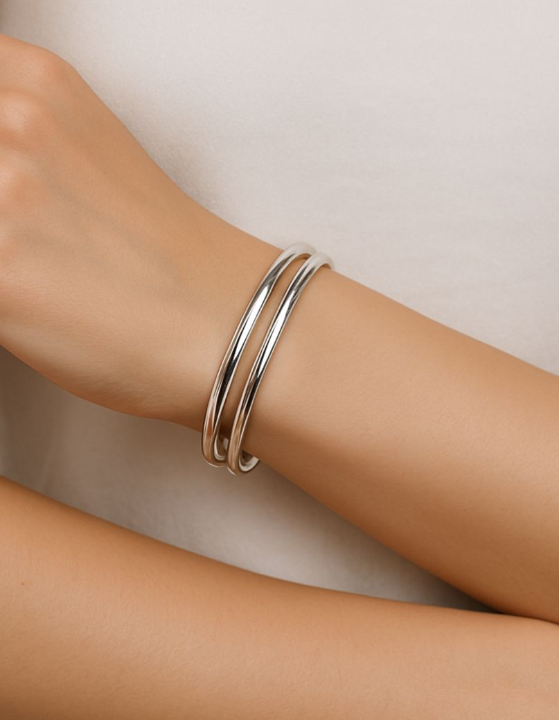Bracciale Twin Argento