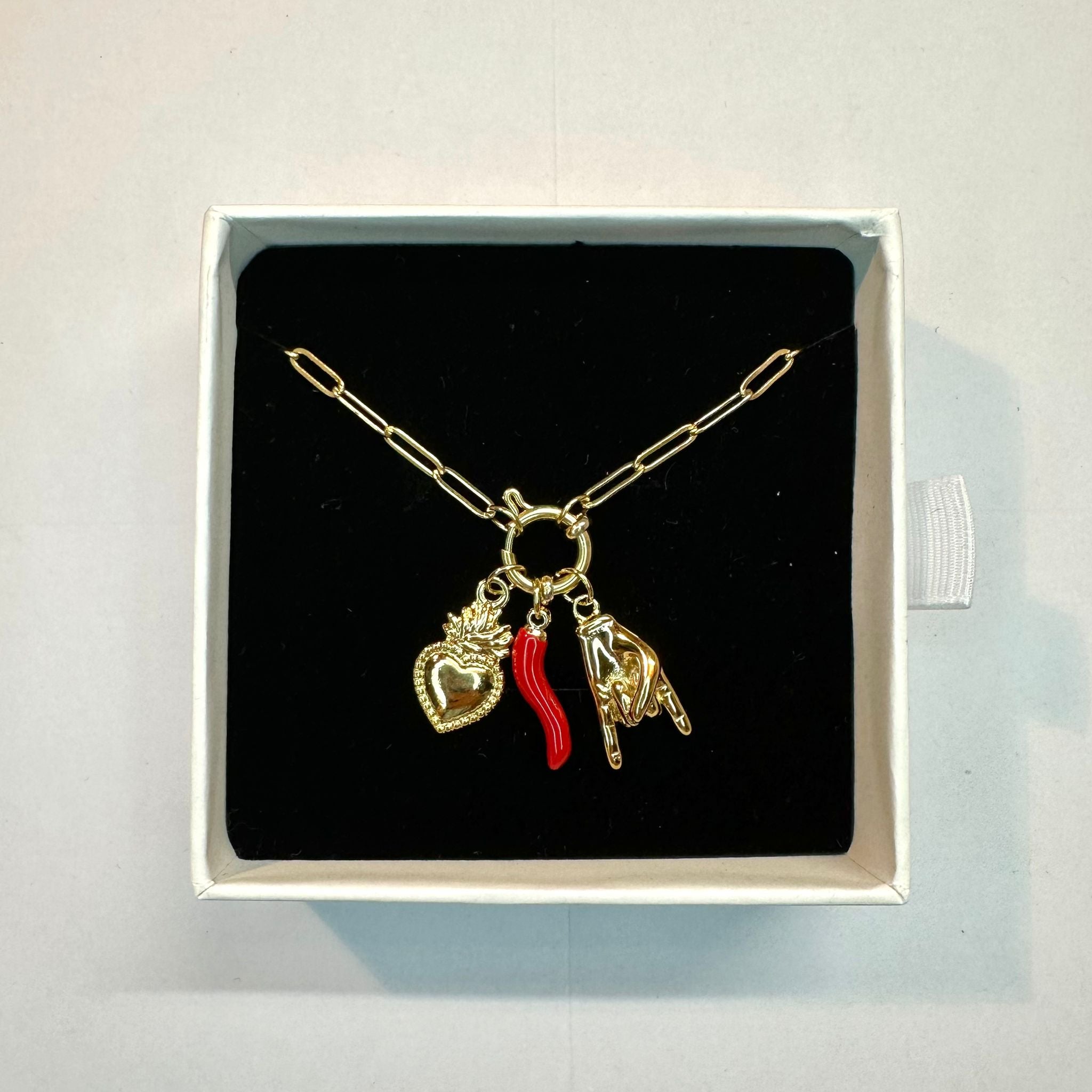 Collana Charm Fortuna Oro