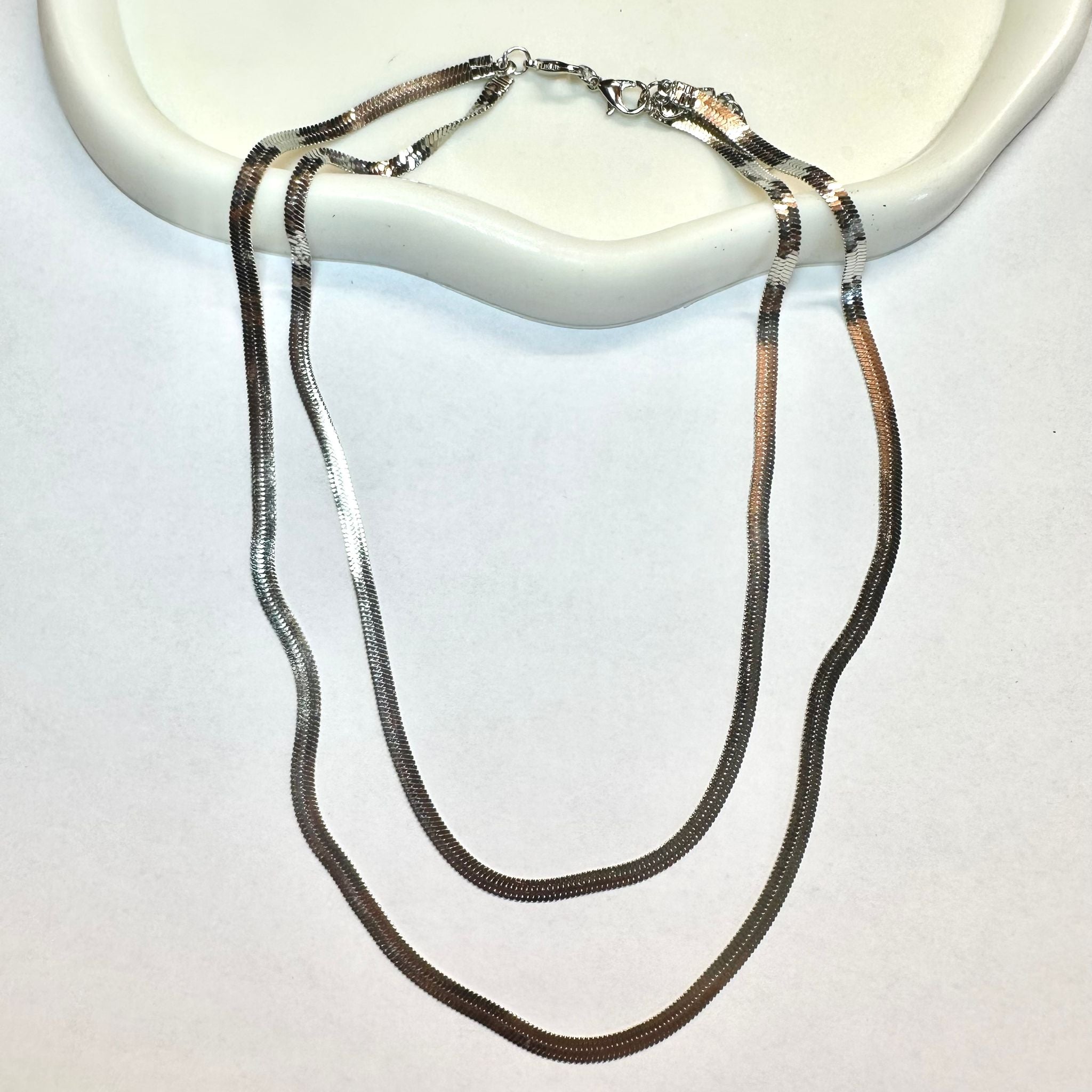 Collana Classic Double Argento