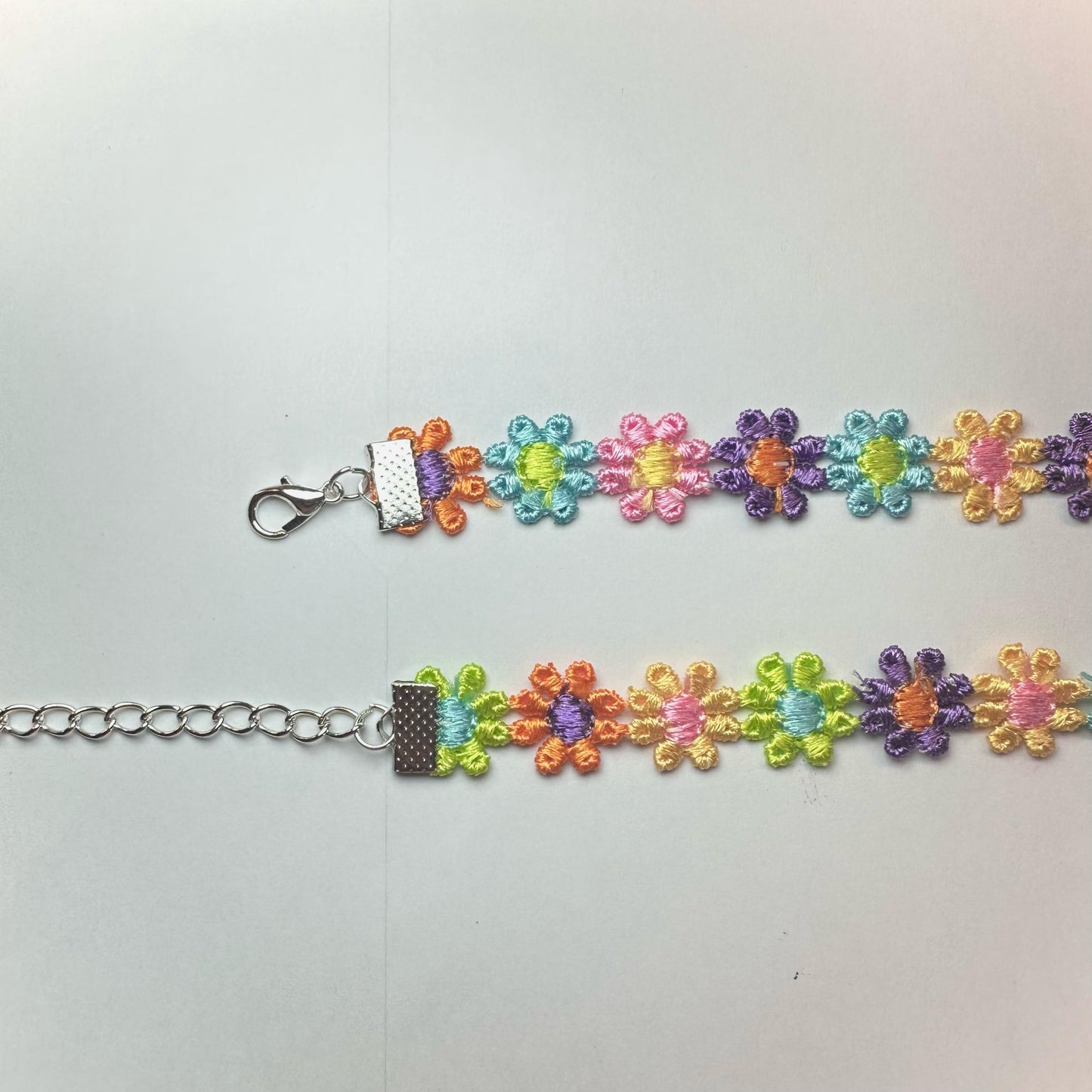 Collana Fiori Arcobaleno