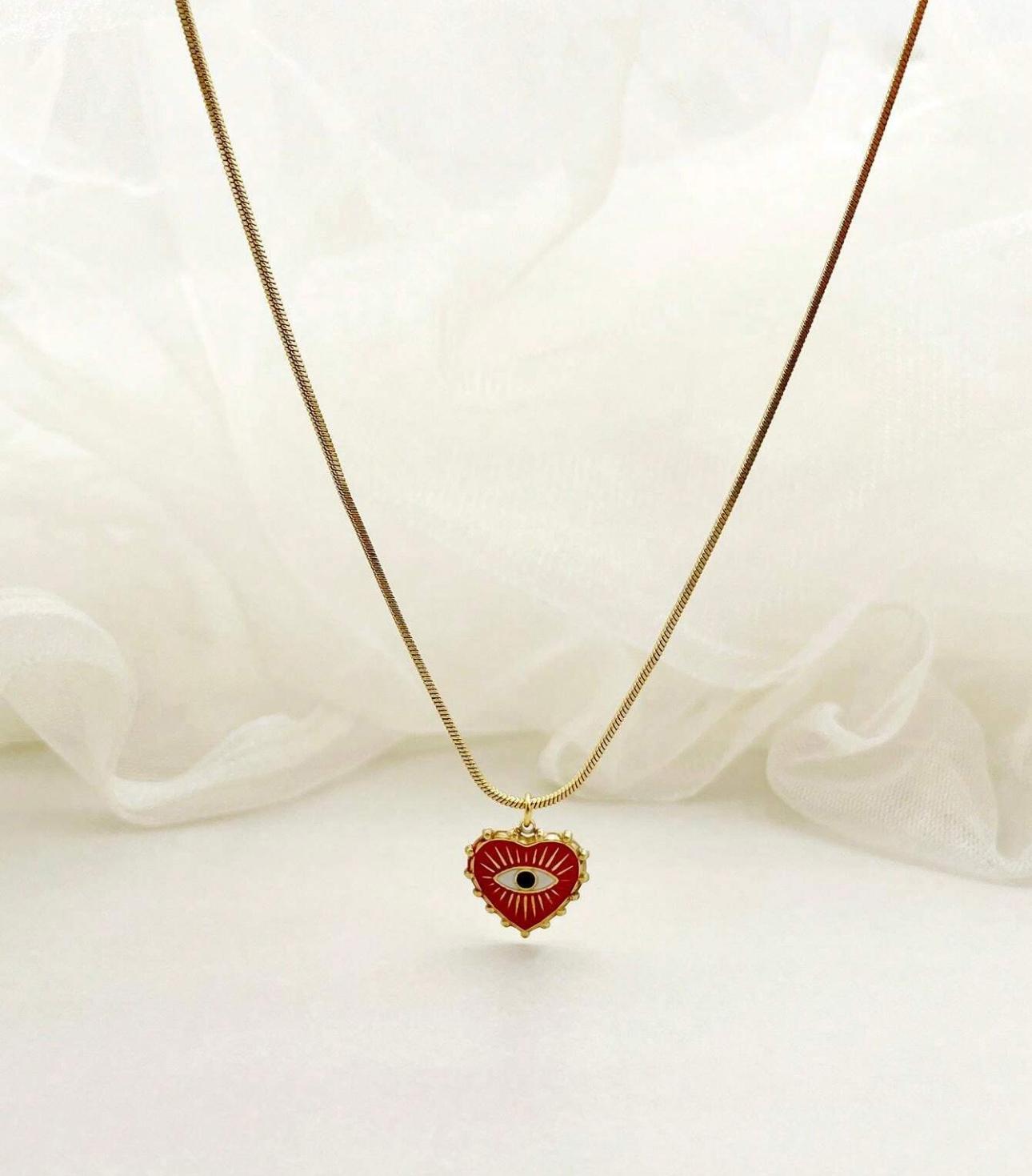Collana Occhio Fortuna Oro