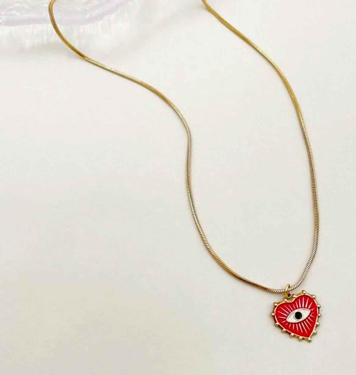 Collana Occhio Fortuna Oro