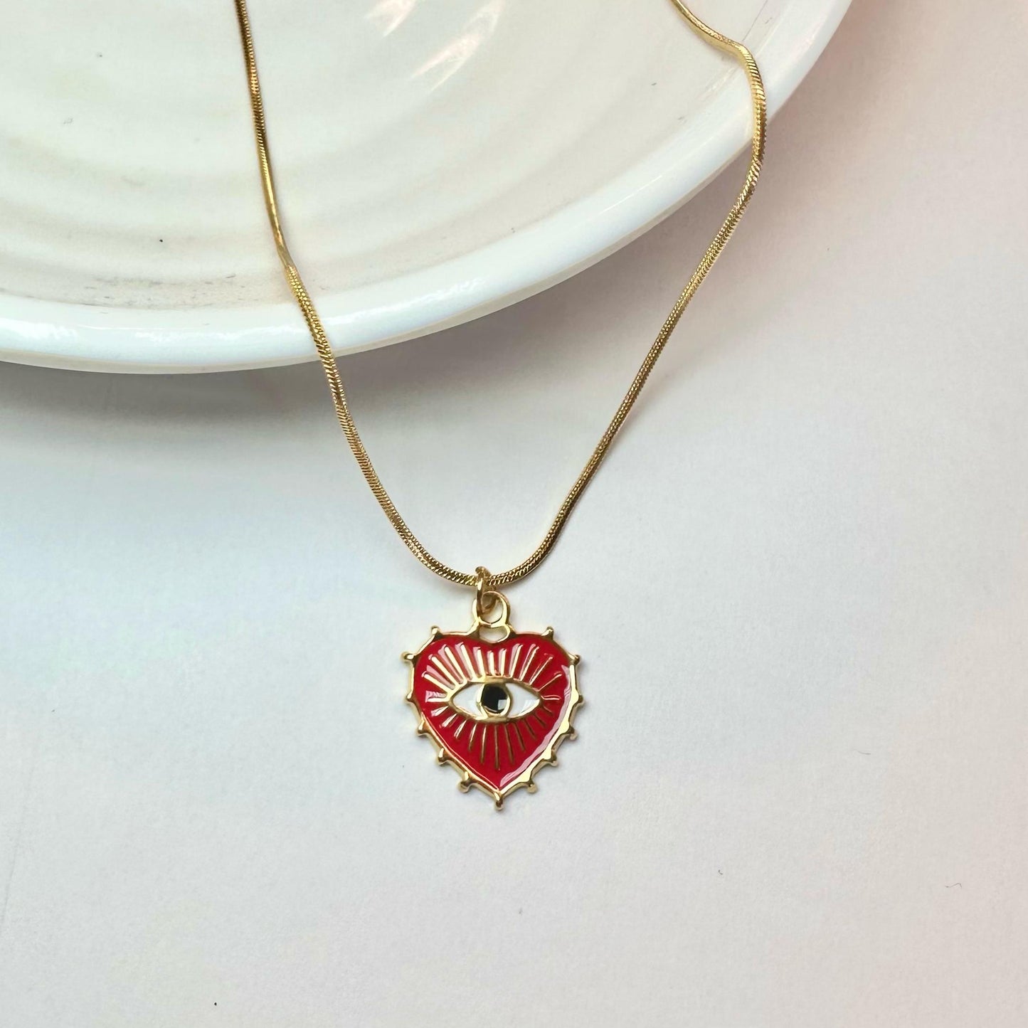 Collana Occhio Fortuna Oro