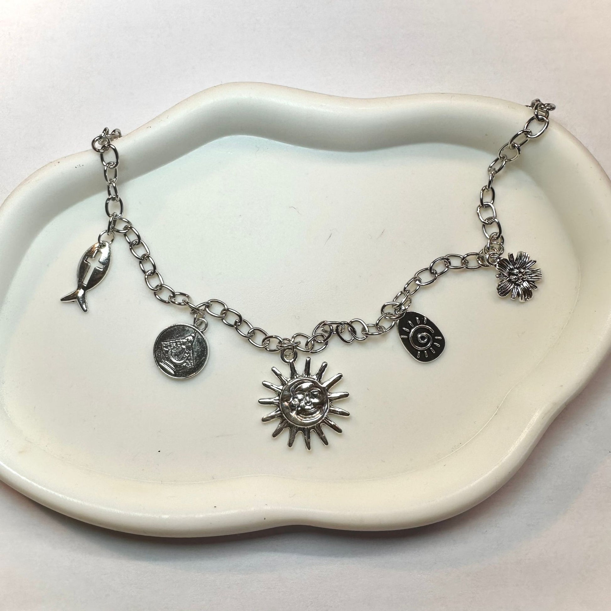 Collana Sunny Argento