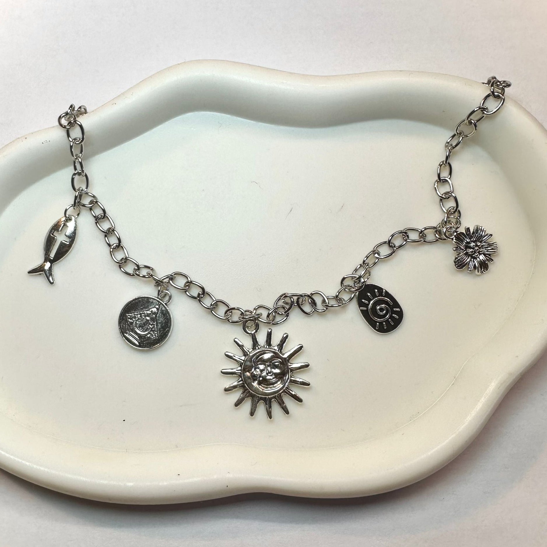 Collana Sunny Argento