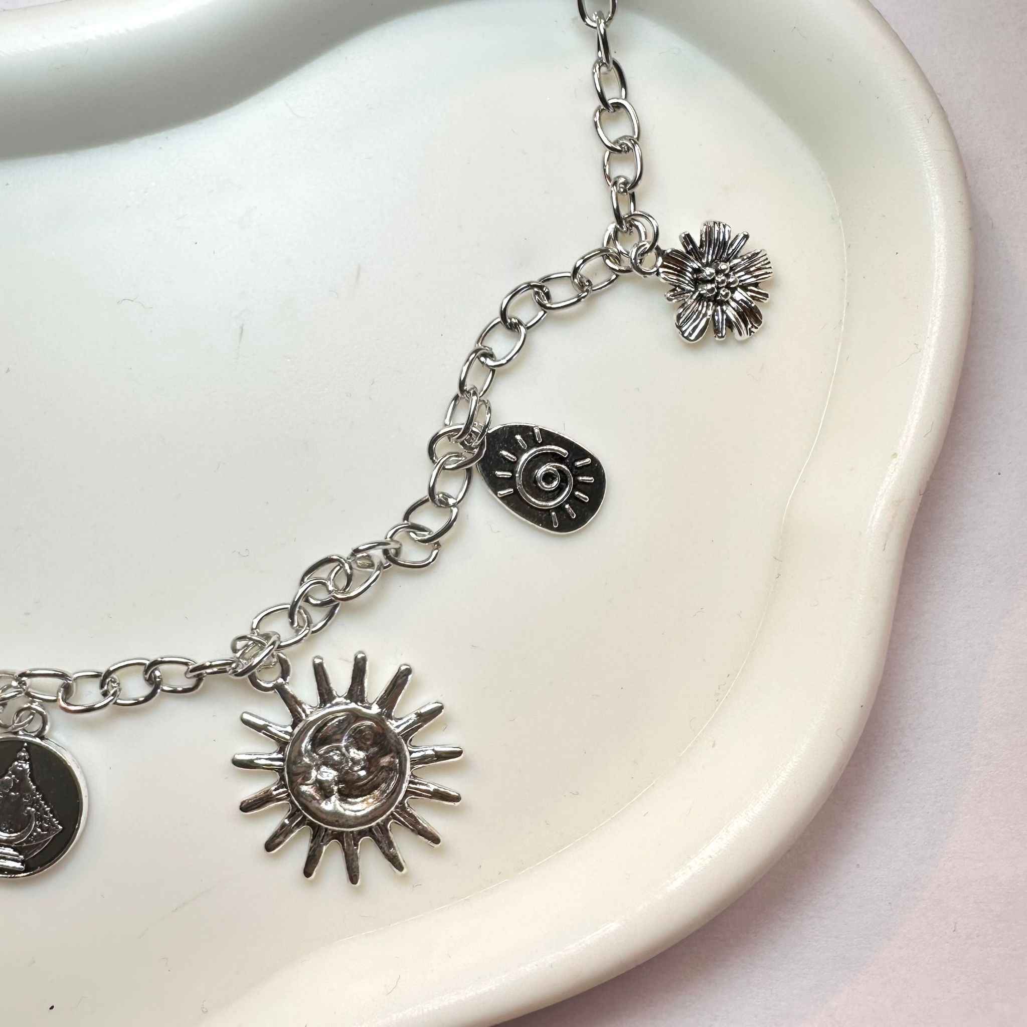 Collana Sunny Argento