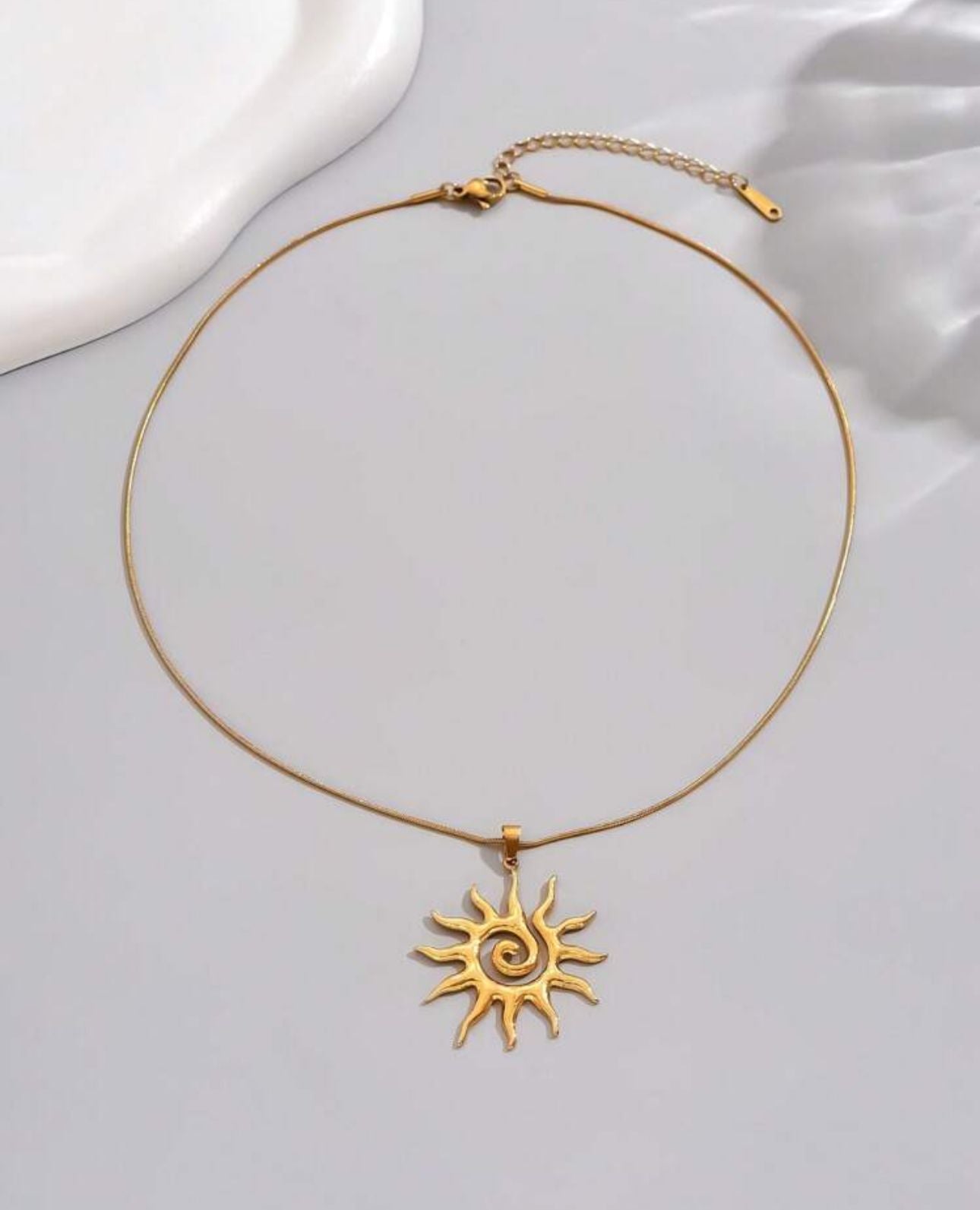 Collana Sole Oro