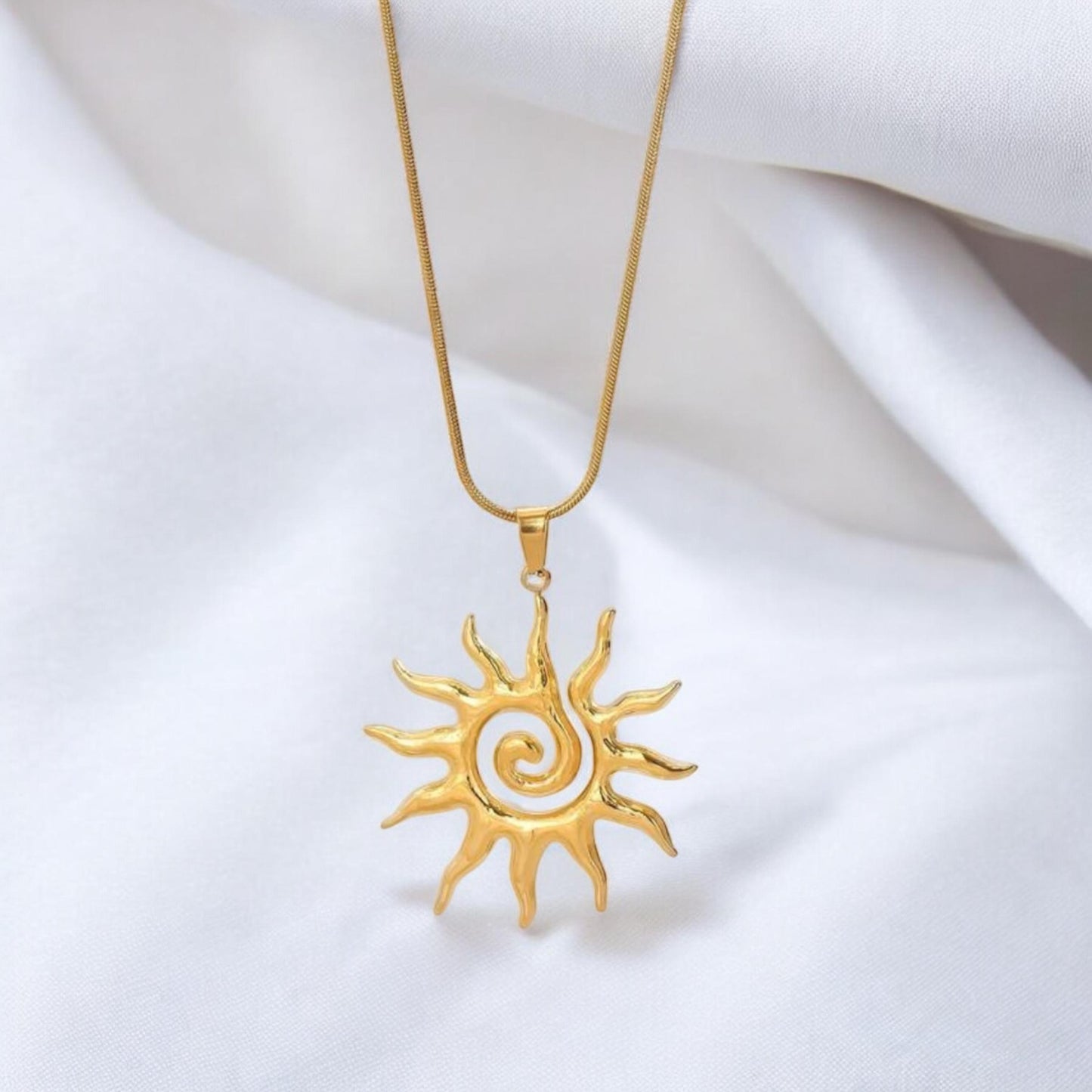 Collana Sole Oro