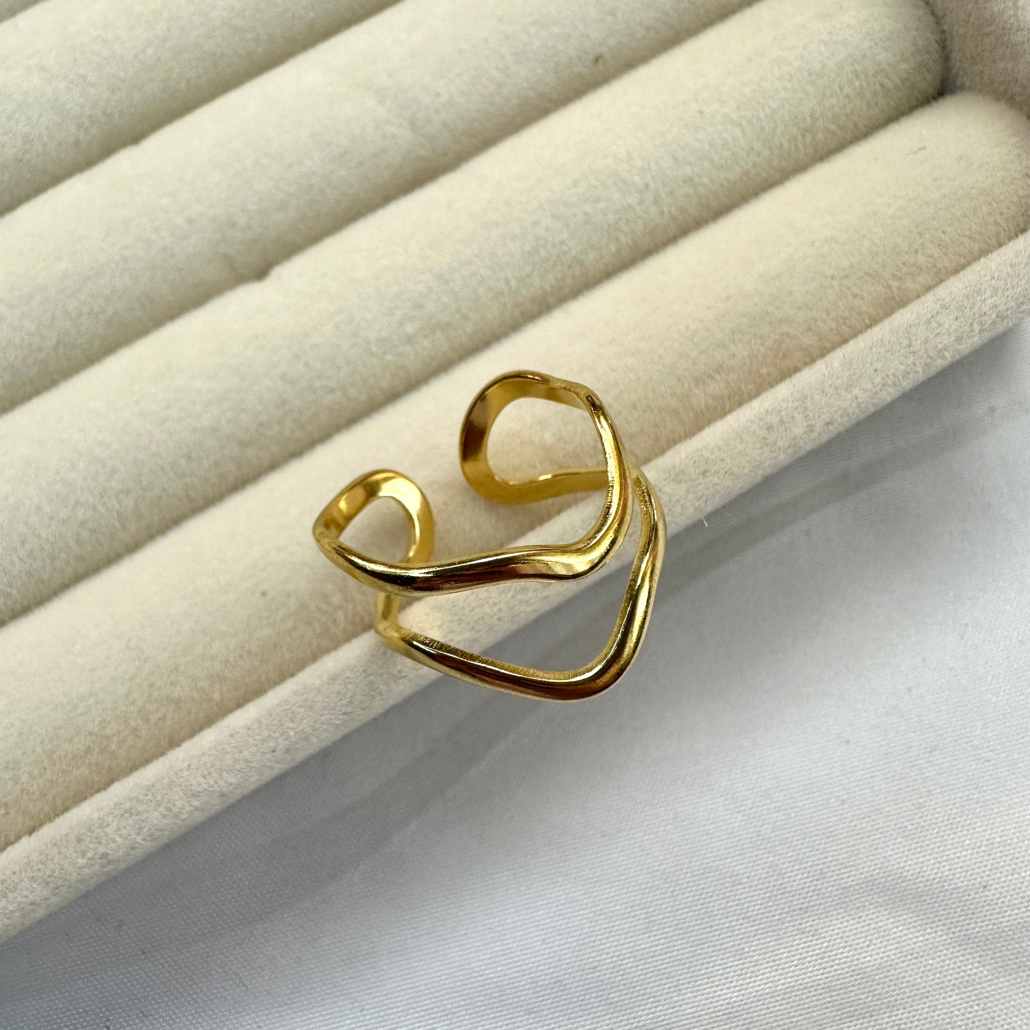 Anello Wave Oro