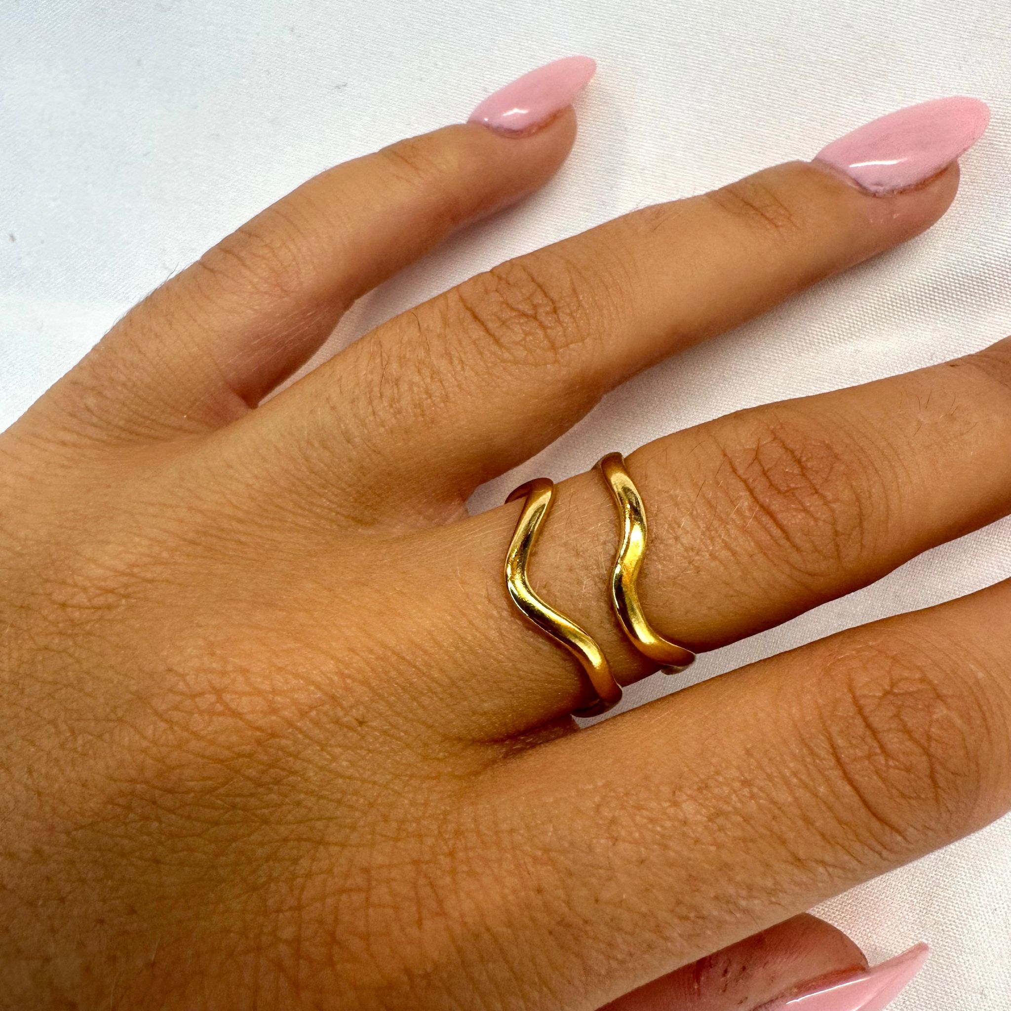 Anello Wave Oro