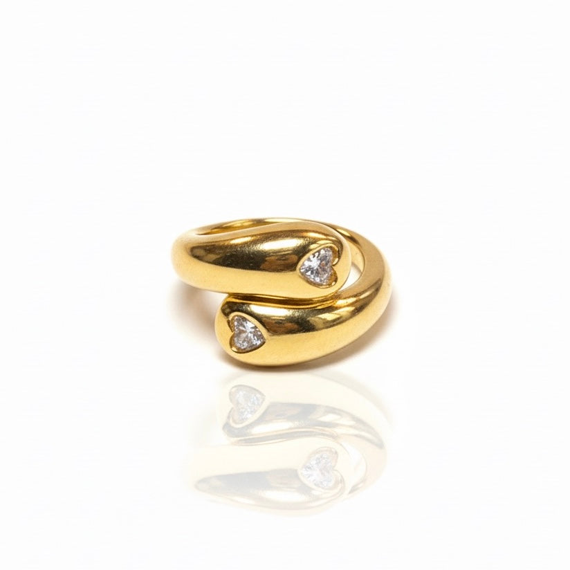 Anello Abbraccio Oro