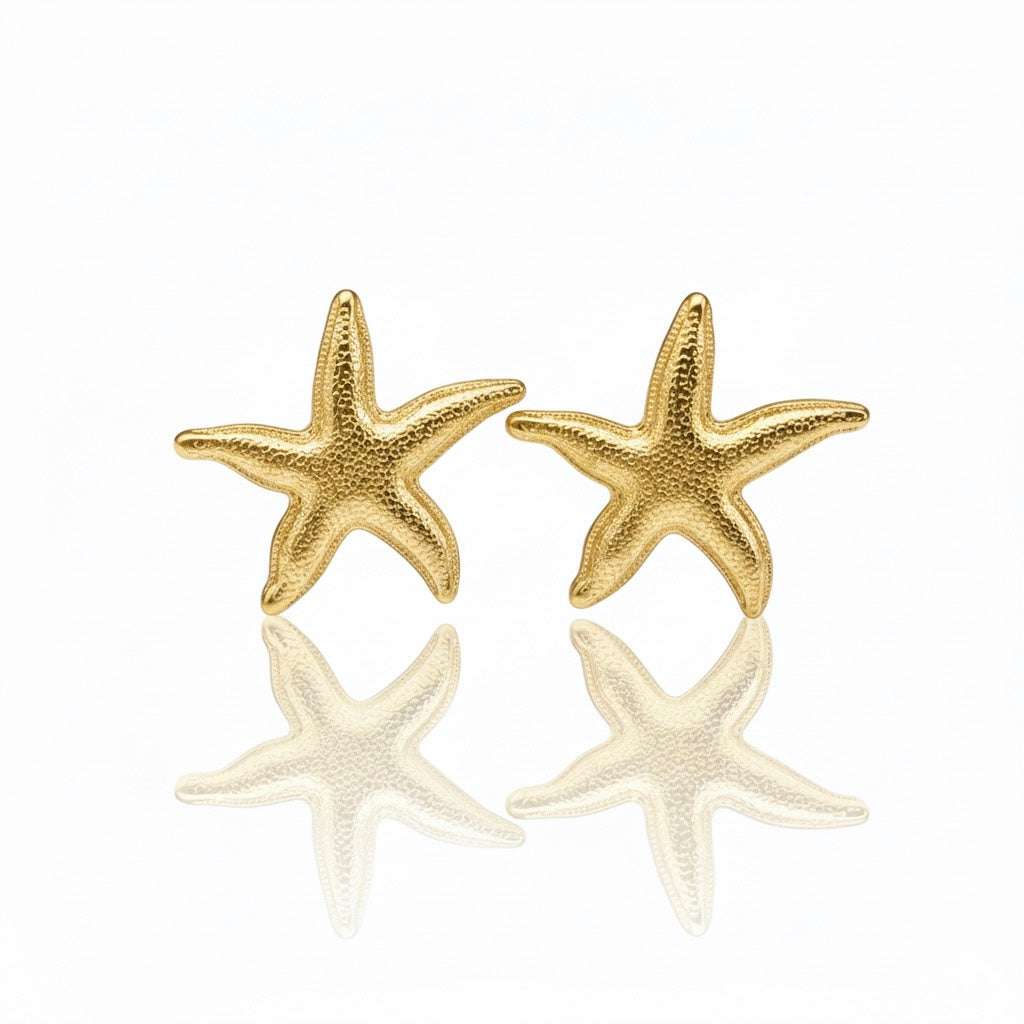 Orecchini Stella Marina Oro