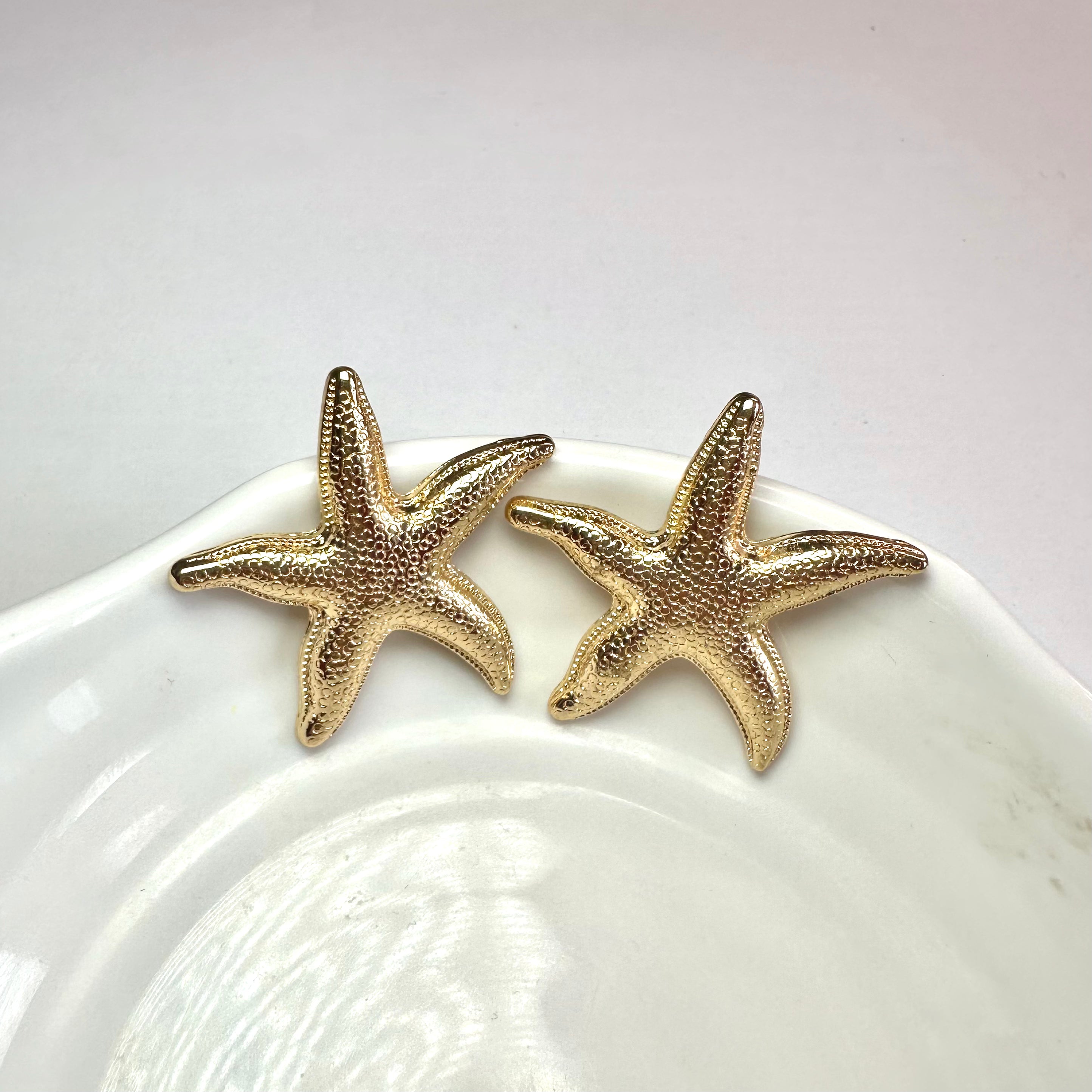 Orecchini Stella Marina Oro