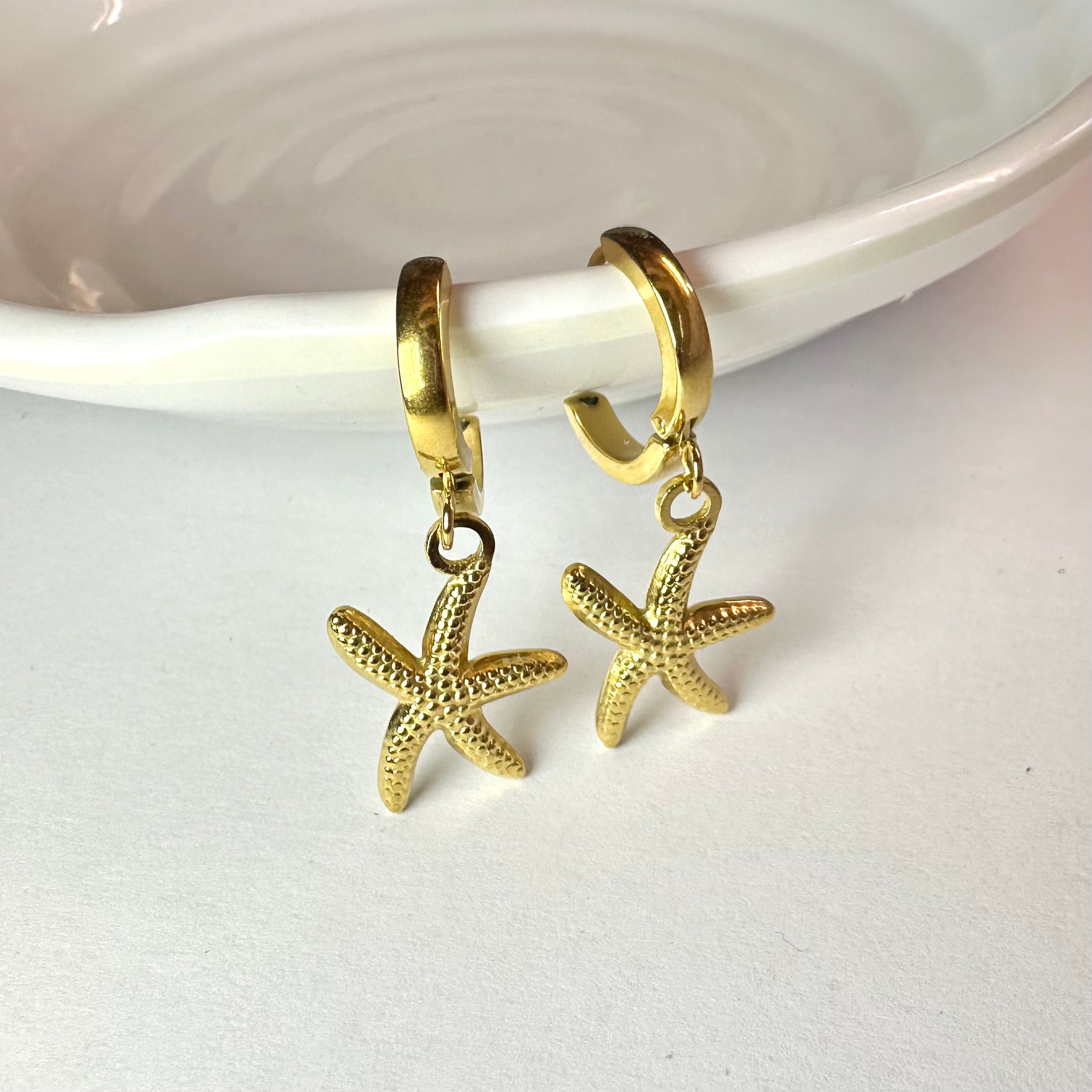Orecchini StarFish Oro