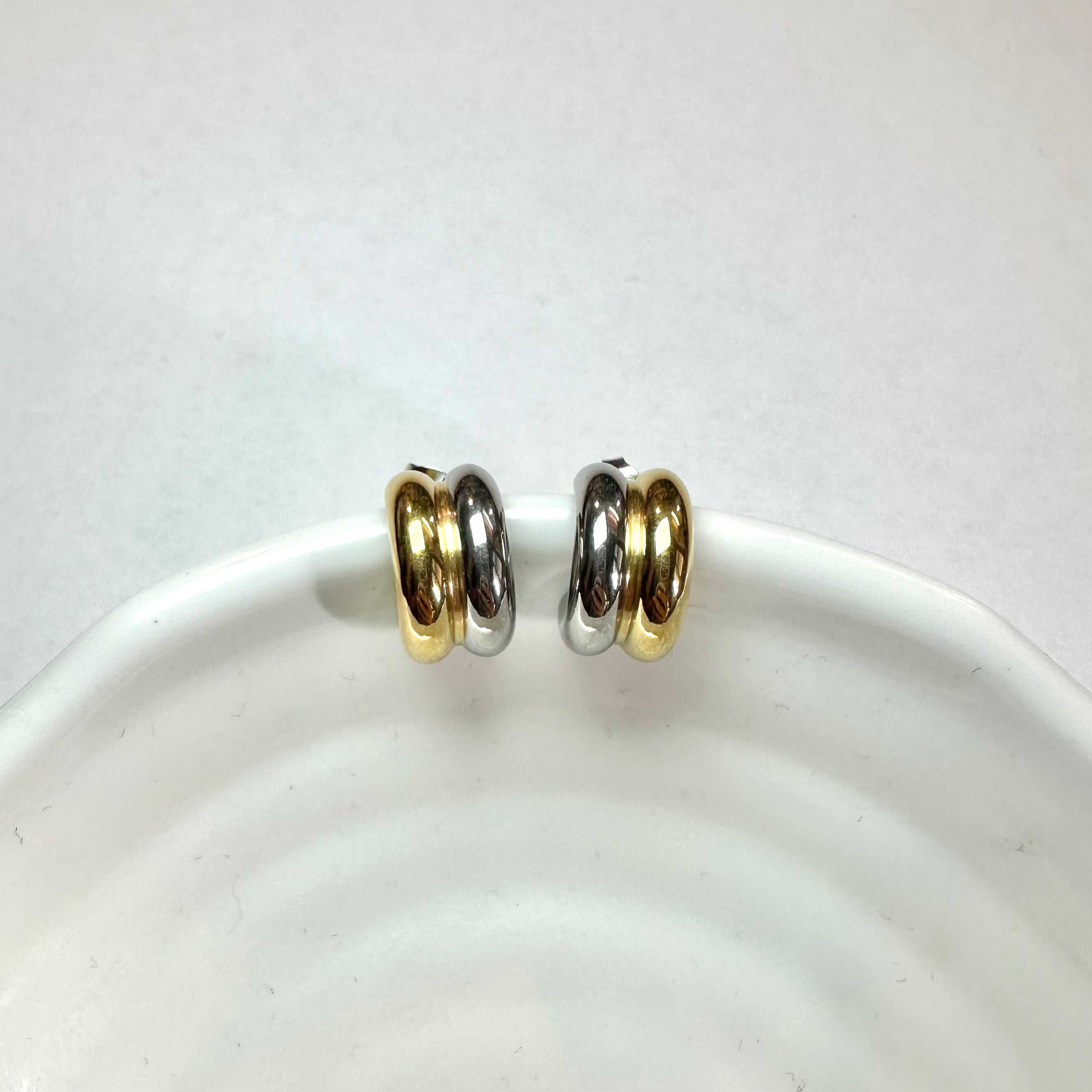 Orecchini Twice Bicolor