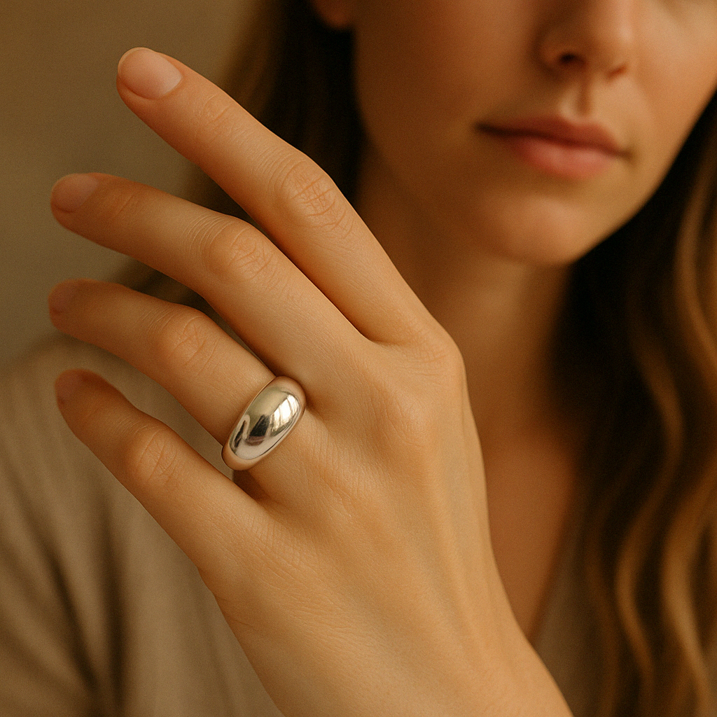 Anello Claire Argento