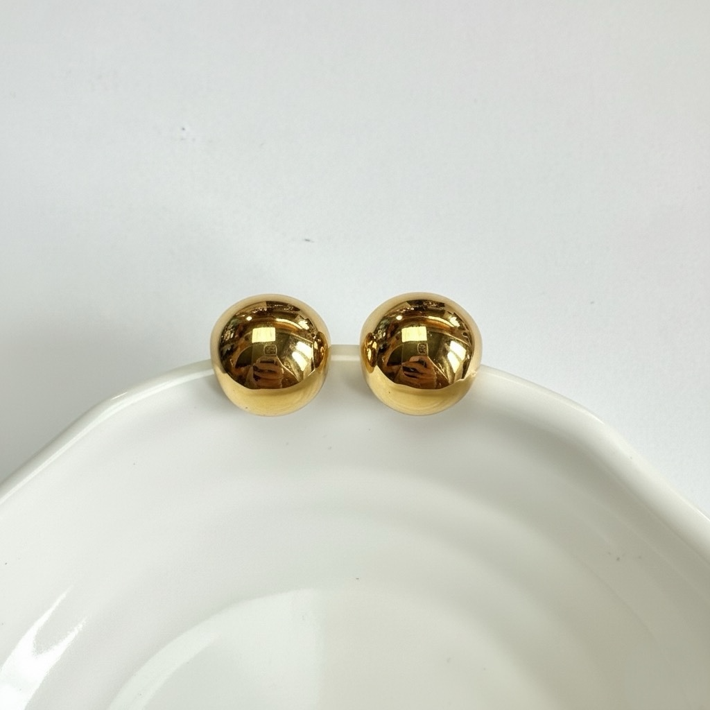 Orecchini Ball Mini Oro