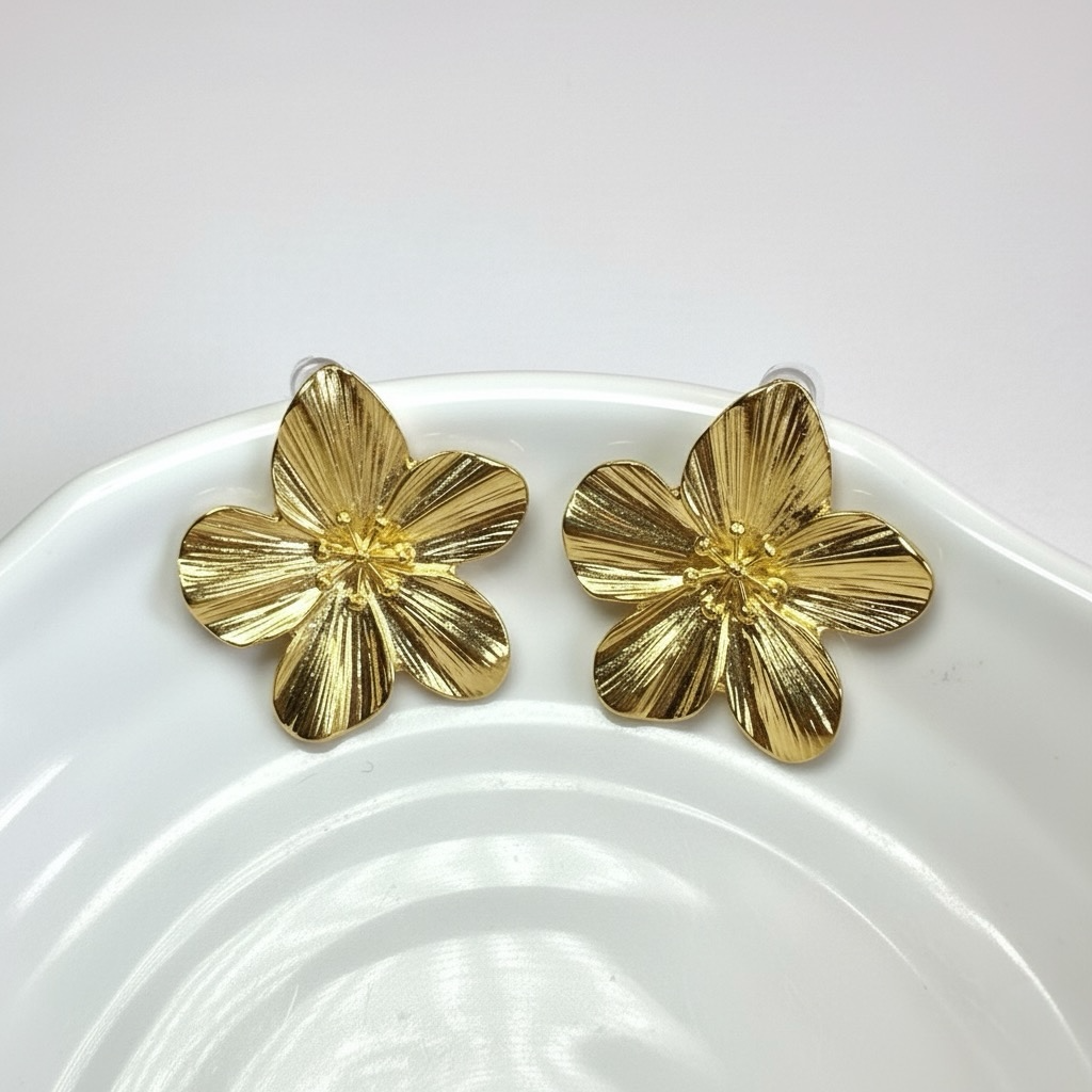 Orecchini Flower Oro