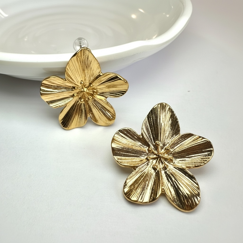 Orecchini Flower Oro