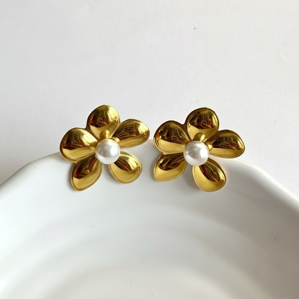 Orecchini Primavera Oro