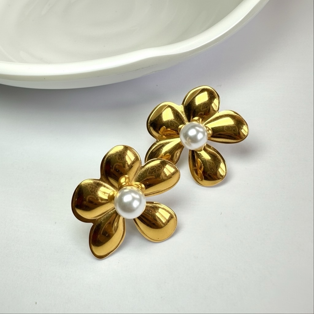 Orecchini Primavera Oro