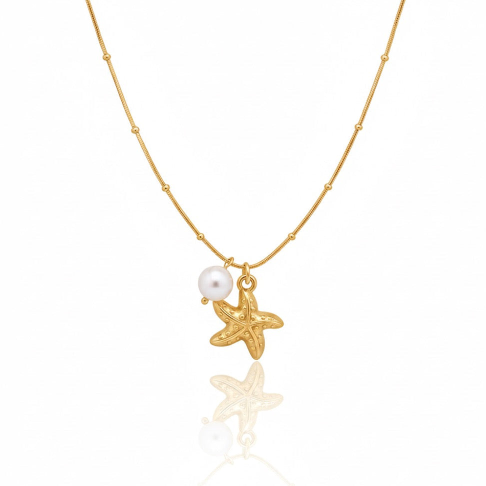 Collana Stella Marina Oro