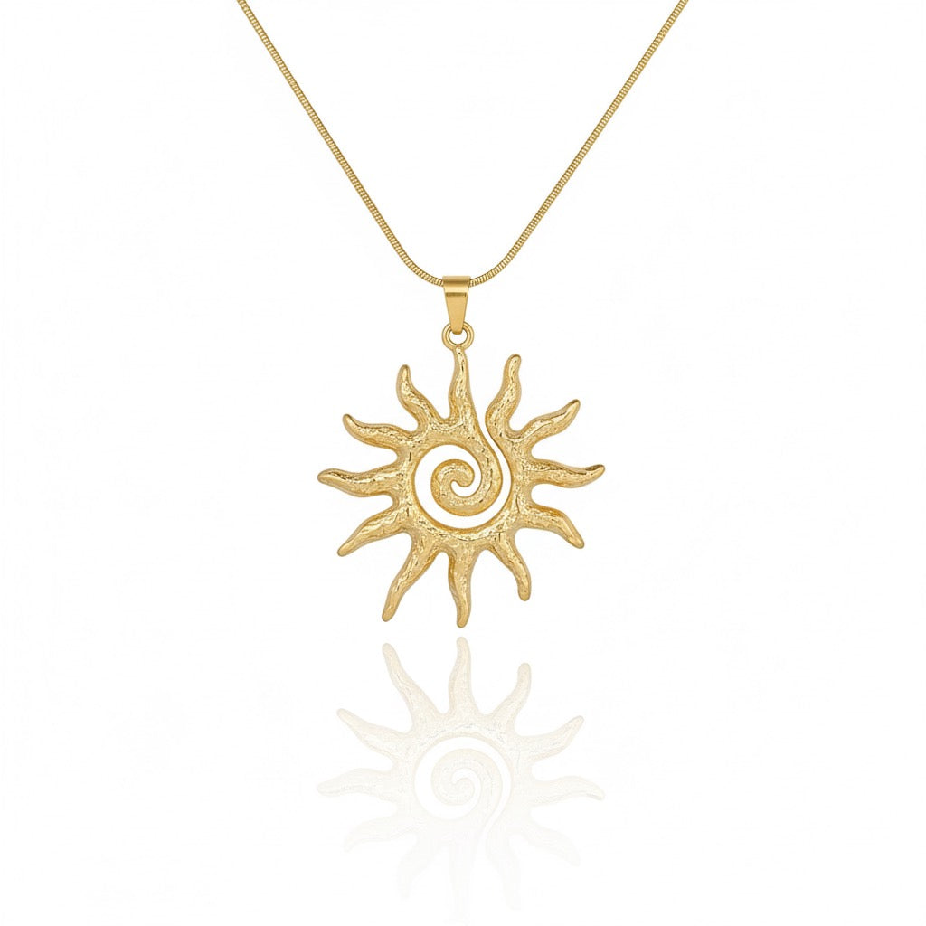 Collana Sole Oro