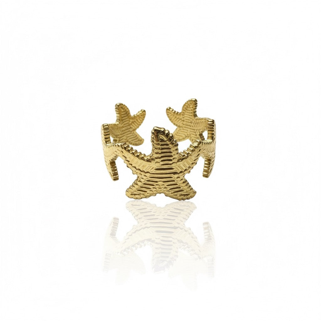 Anello Stella Marina Oro