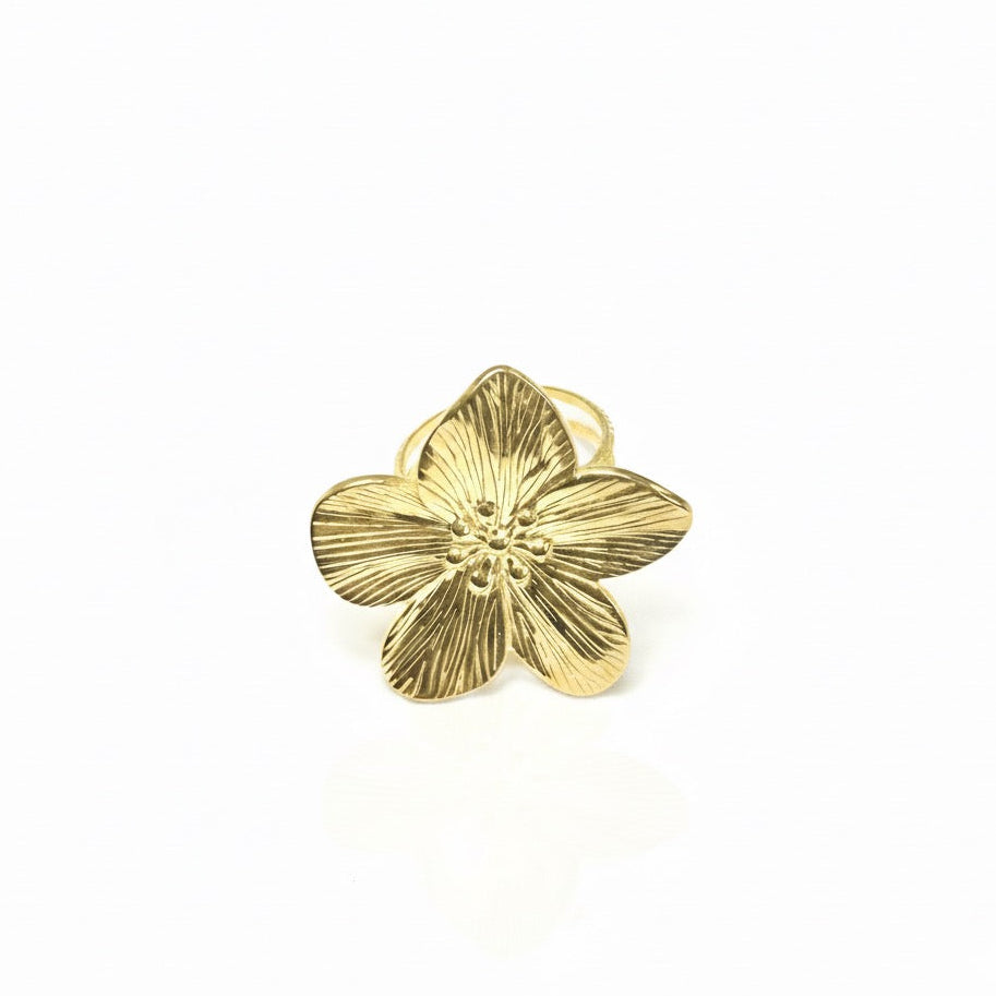 Anello Flower Oro