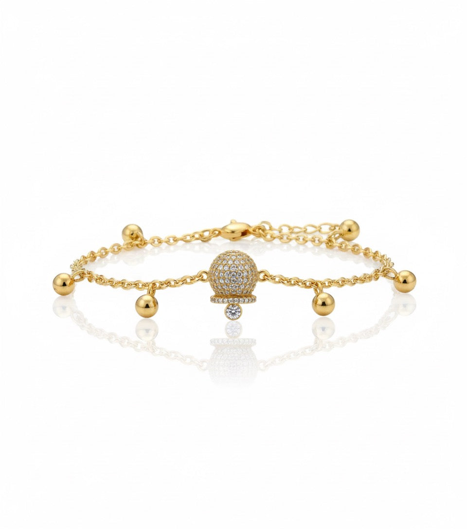 Bracciale Campanelle Sonaglio Oro
