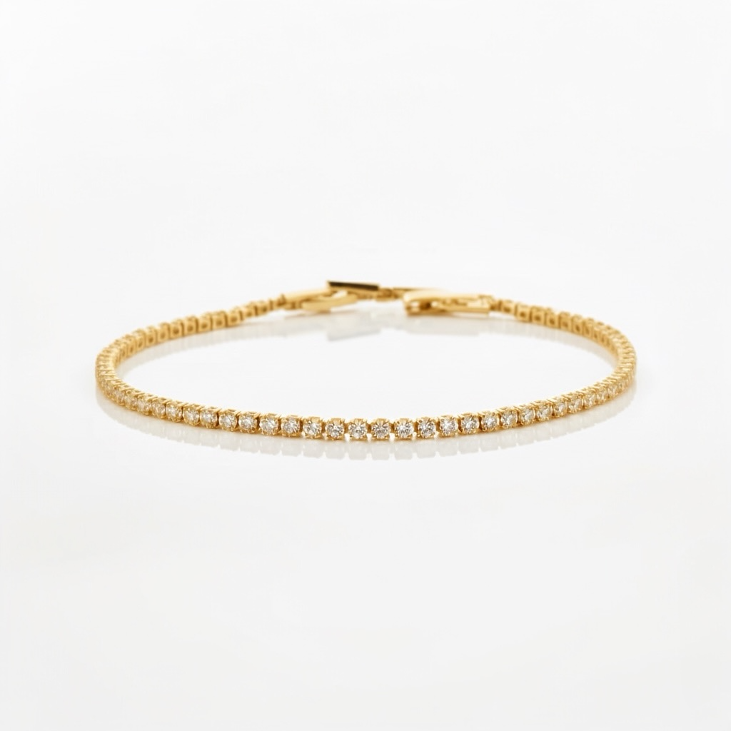 Bracciale Tennis Oro