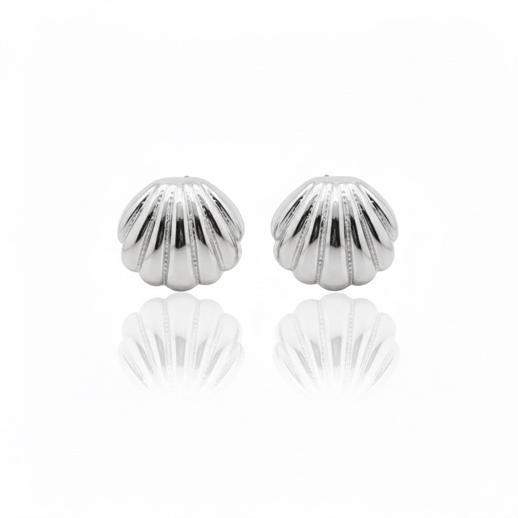 Orecchini Conchiglia Argento