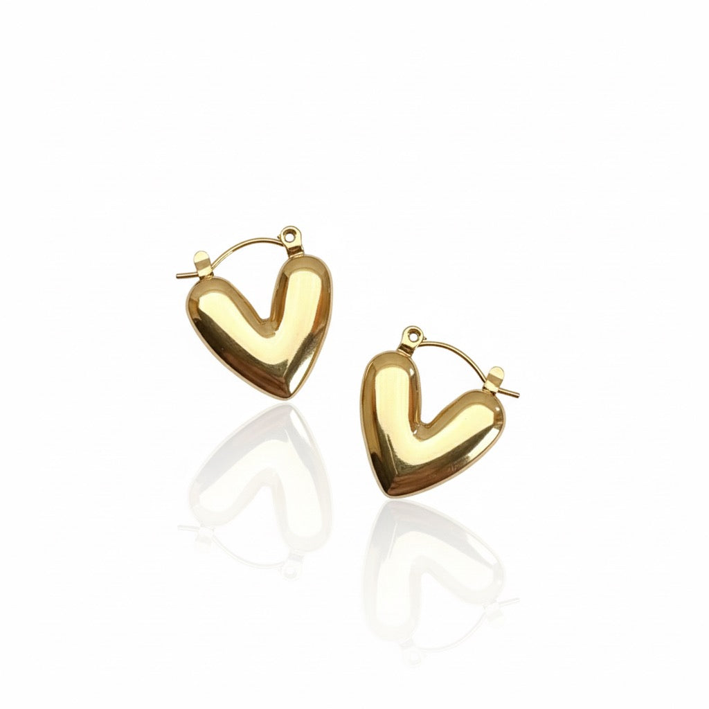 Orecchini Heart Oro