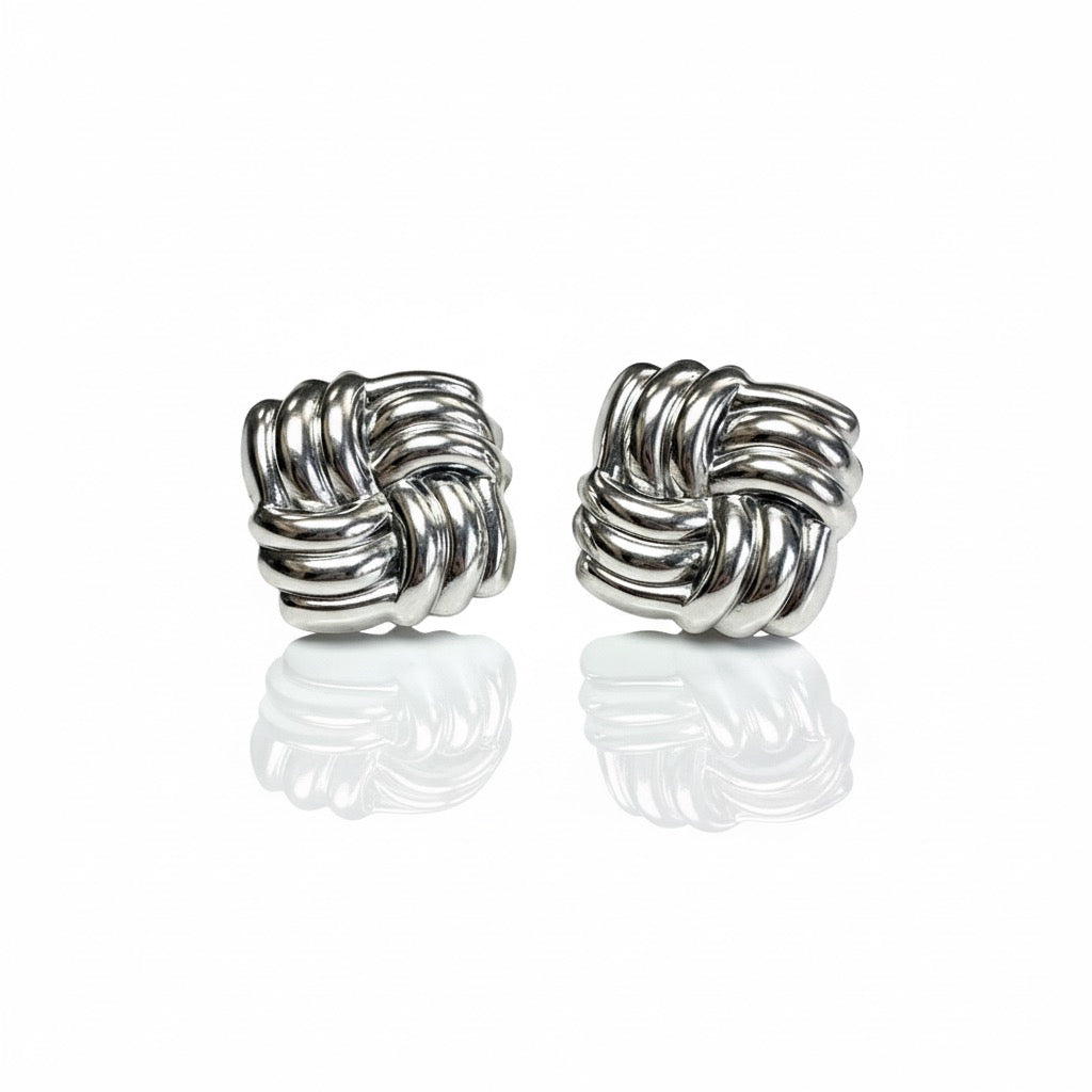 Orecchini Square Argento