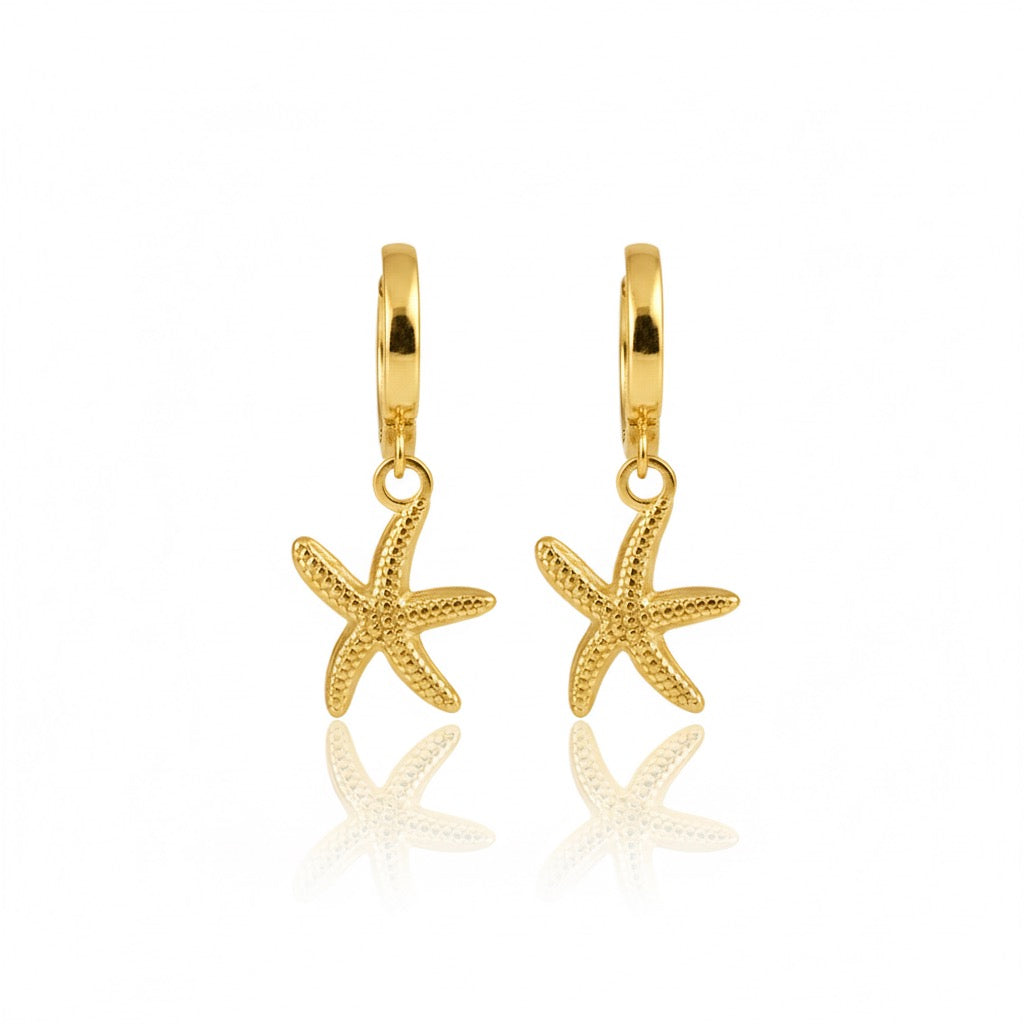 Orecchini StarFish Oro
