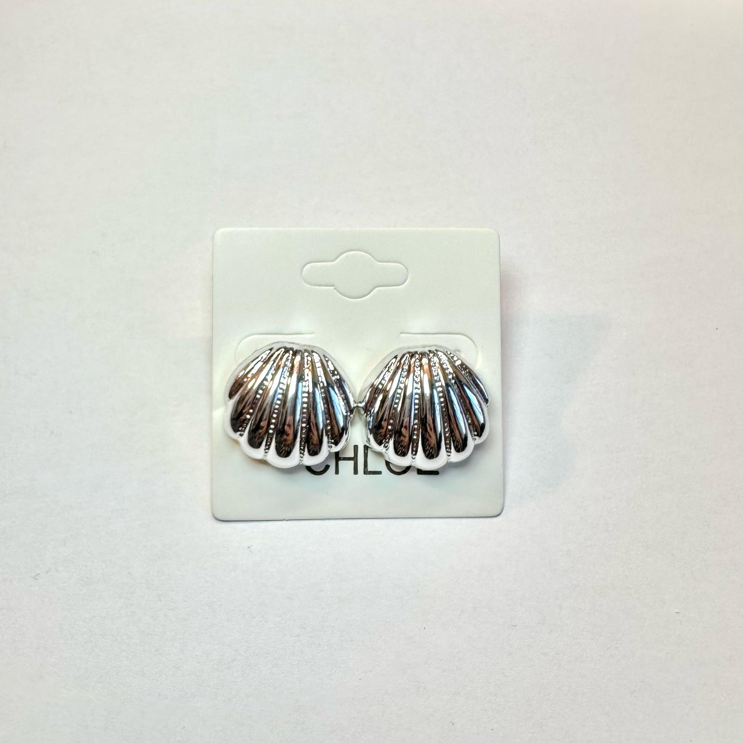 Orecchini Conchiglia Argento