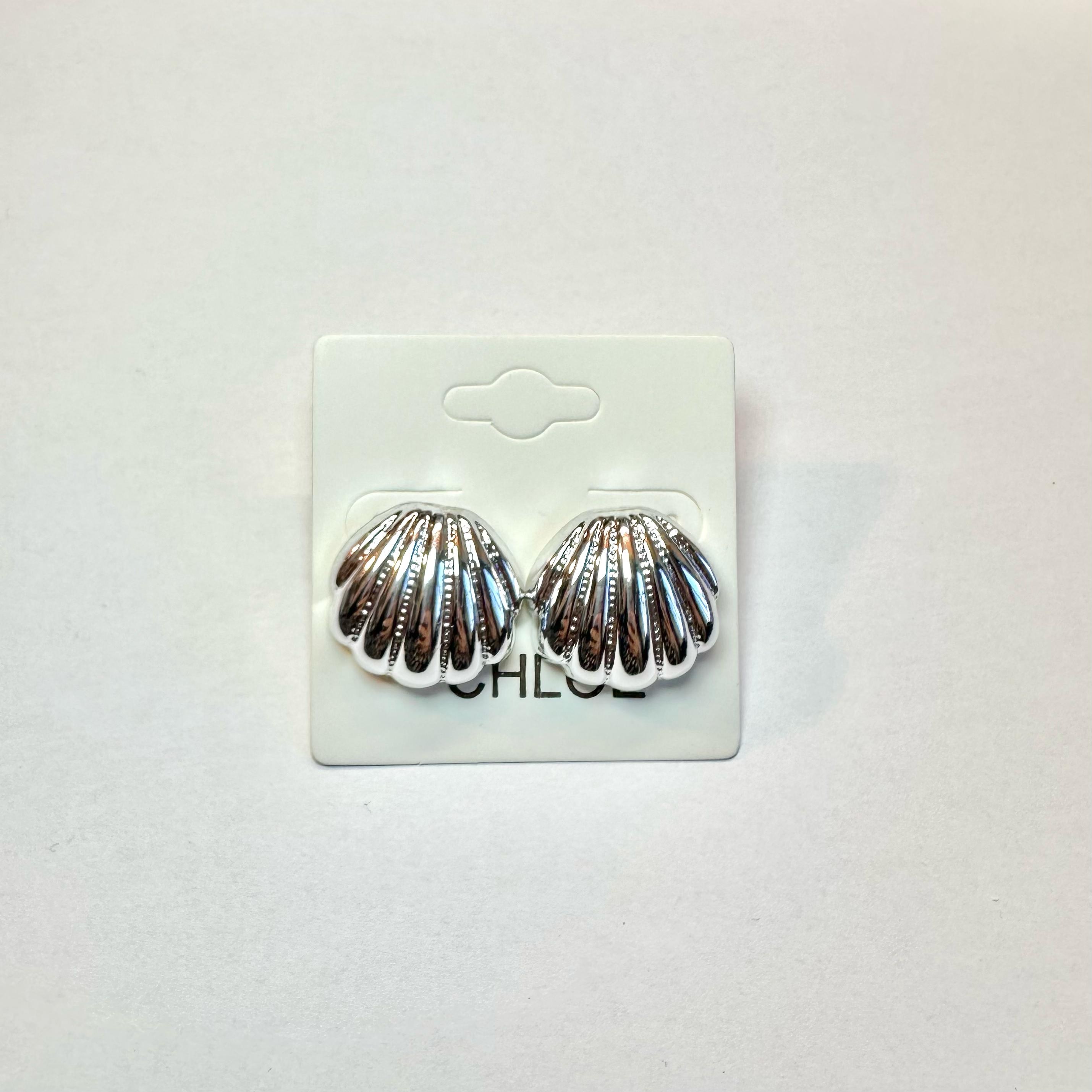 Orecchini Conchiglia Argento
