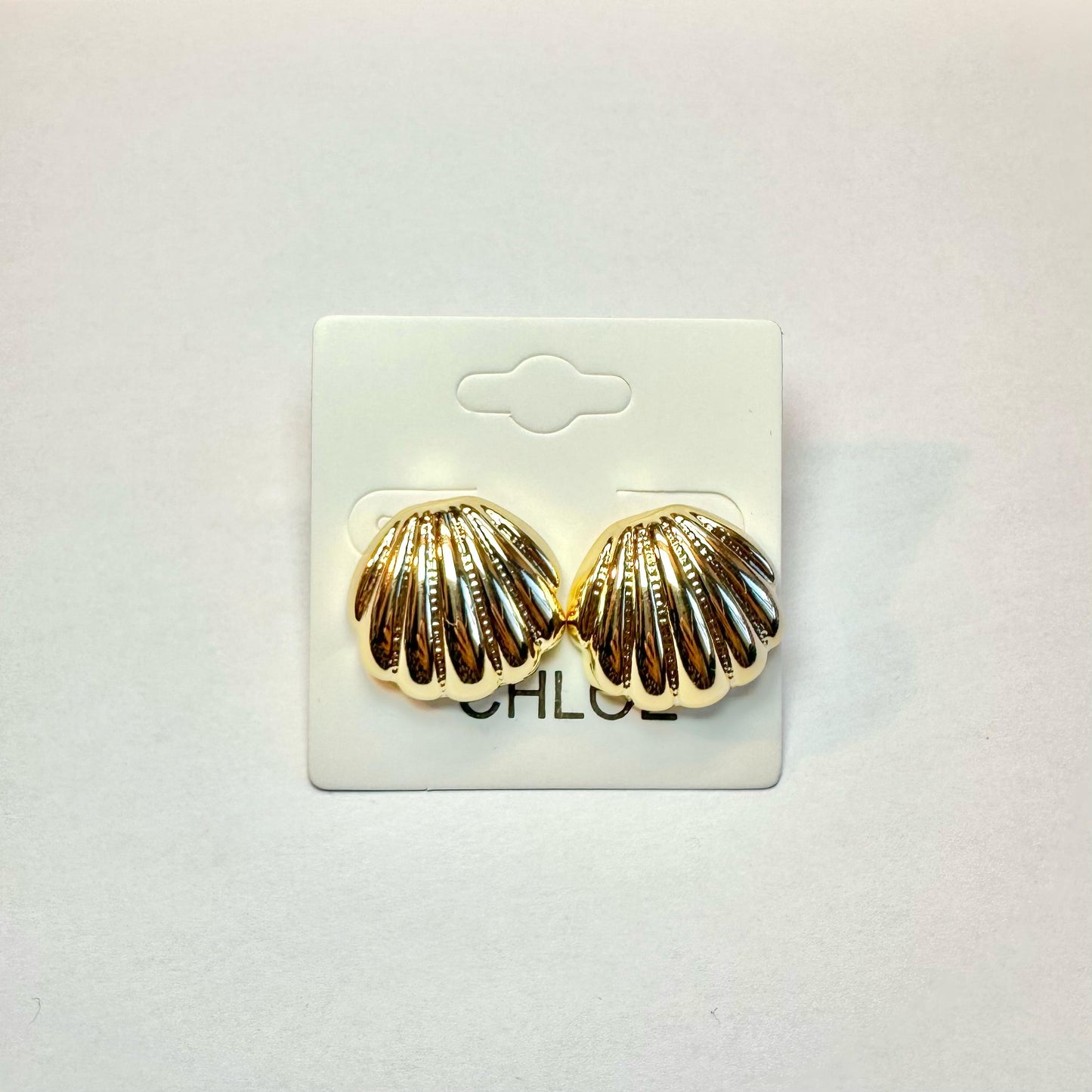 Orecchini Conchiglia Oro