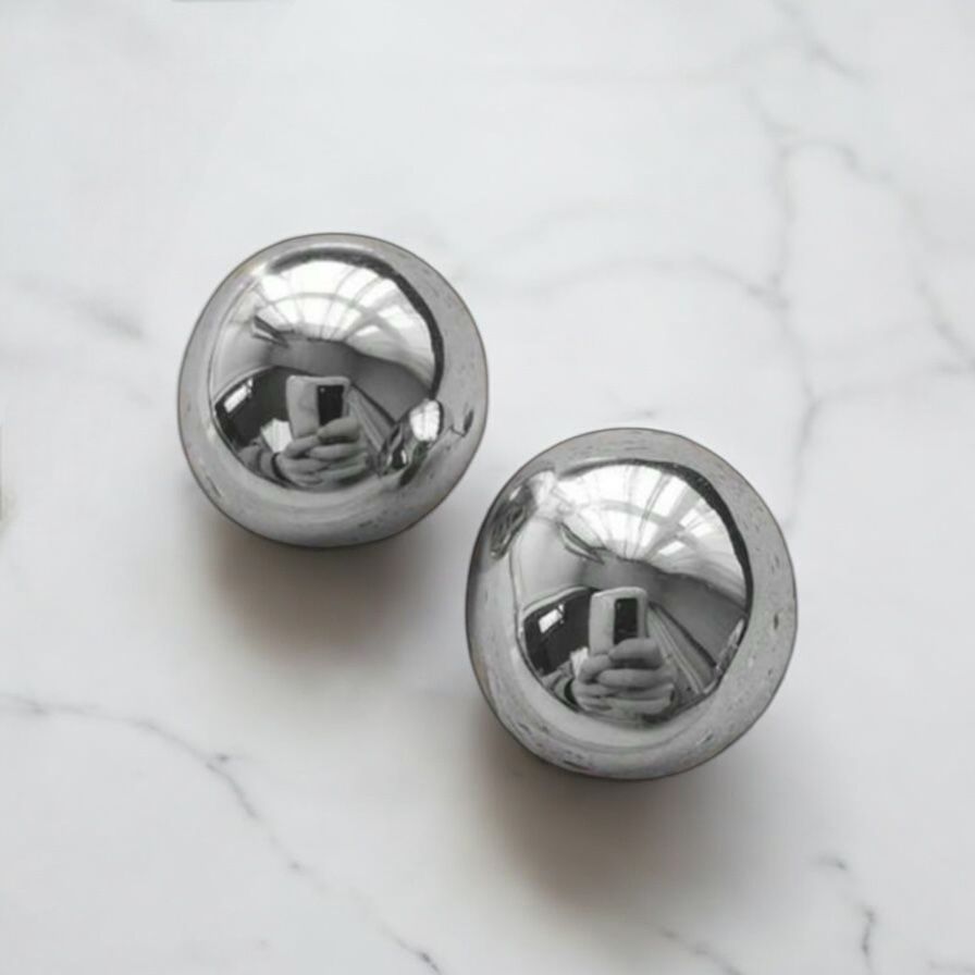 Orecchini Ball Argento