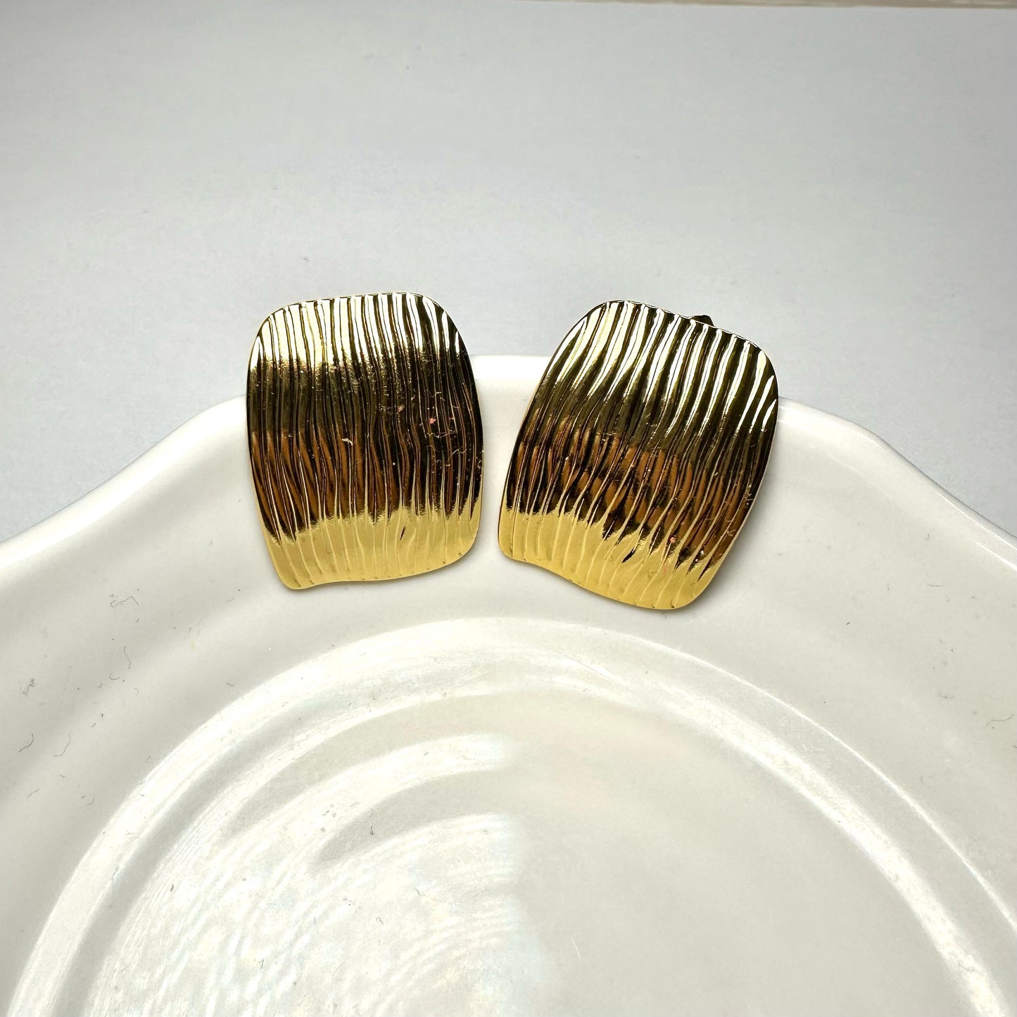 Orecchini Specchio Oro