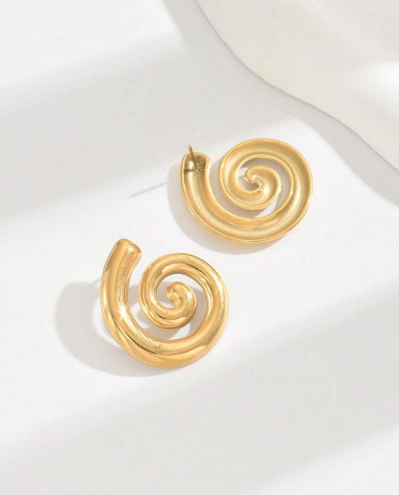 Orecchini Vortice Oro
