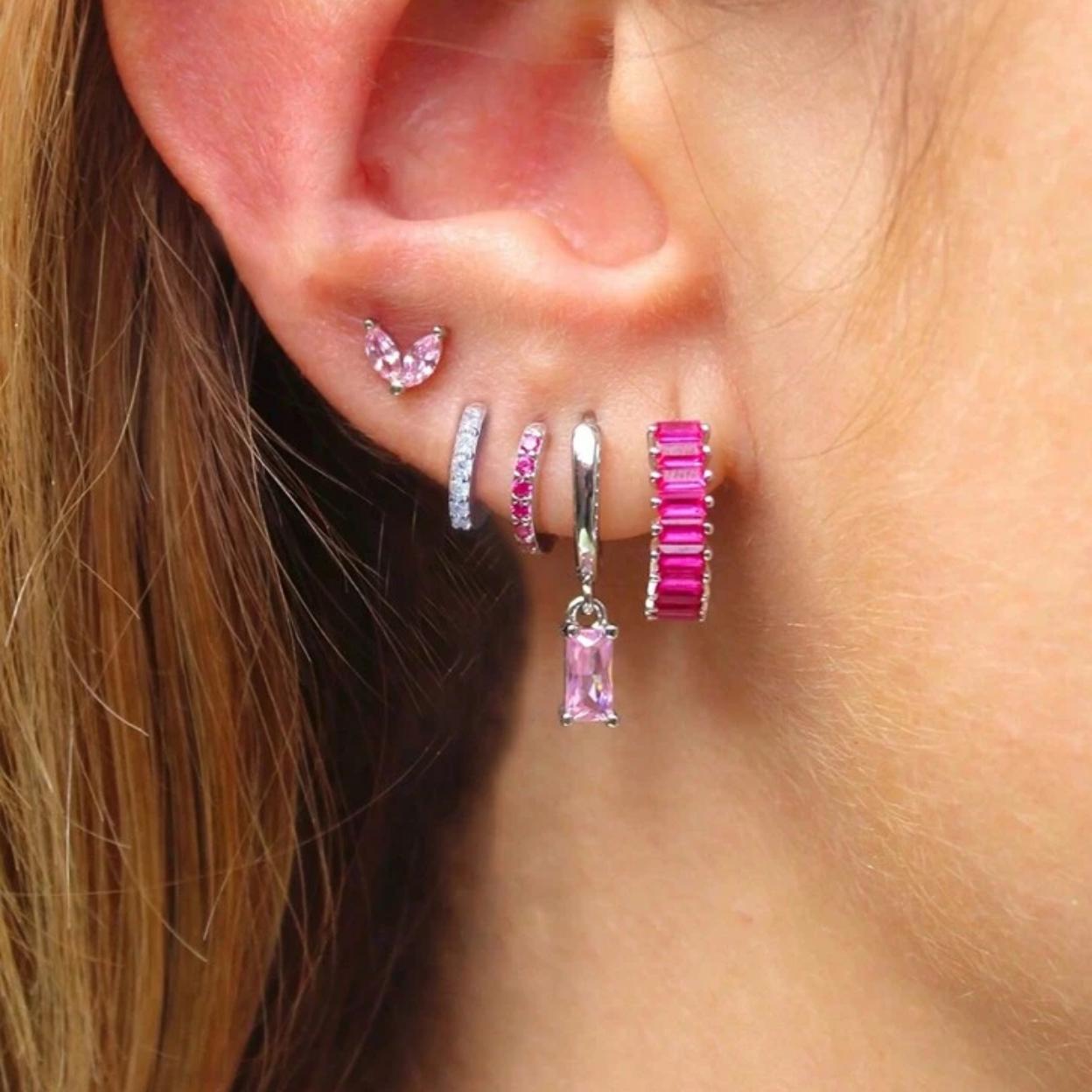 Set Pink Argento