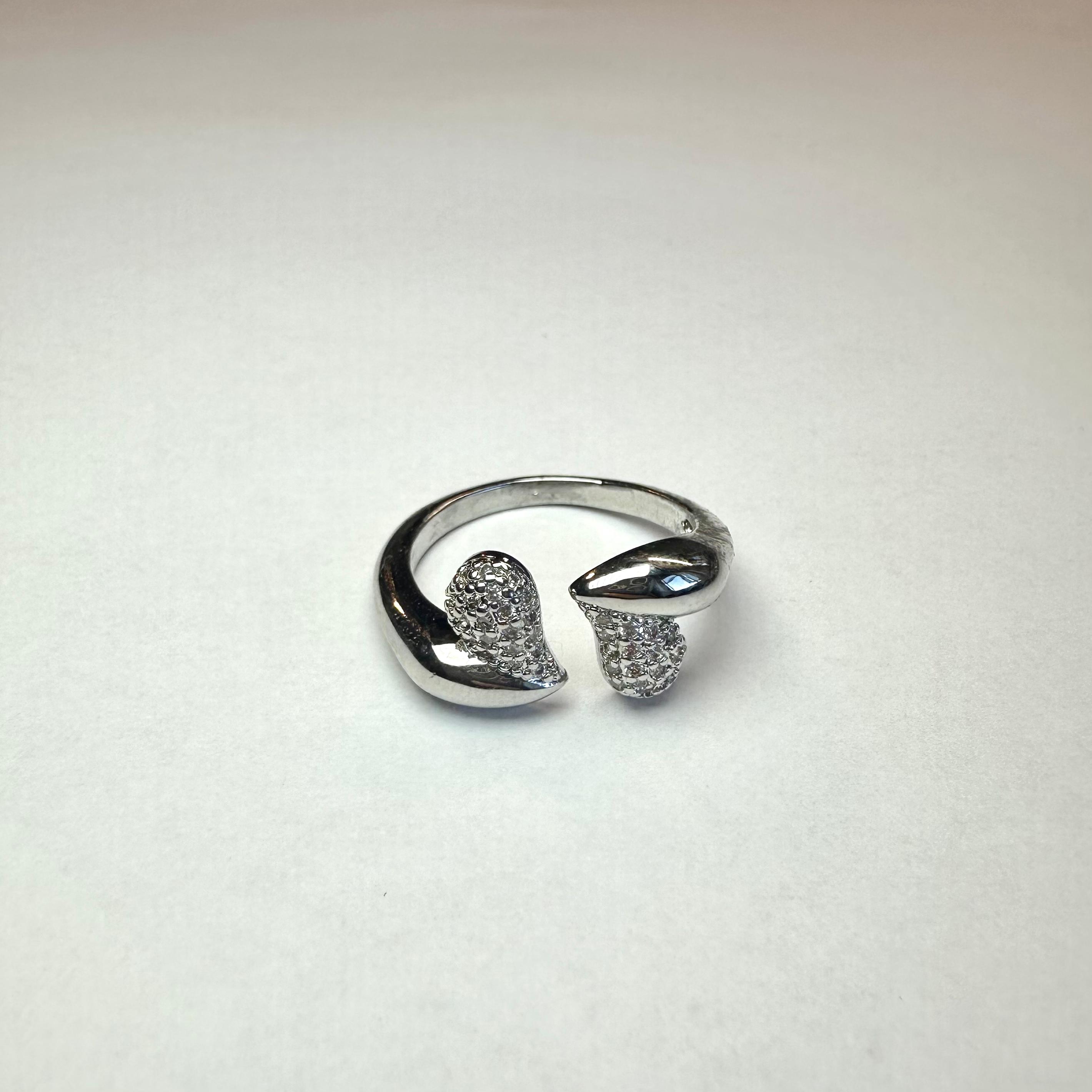 Anello Couple Zirconato Argento